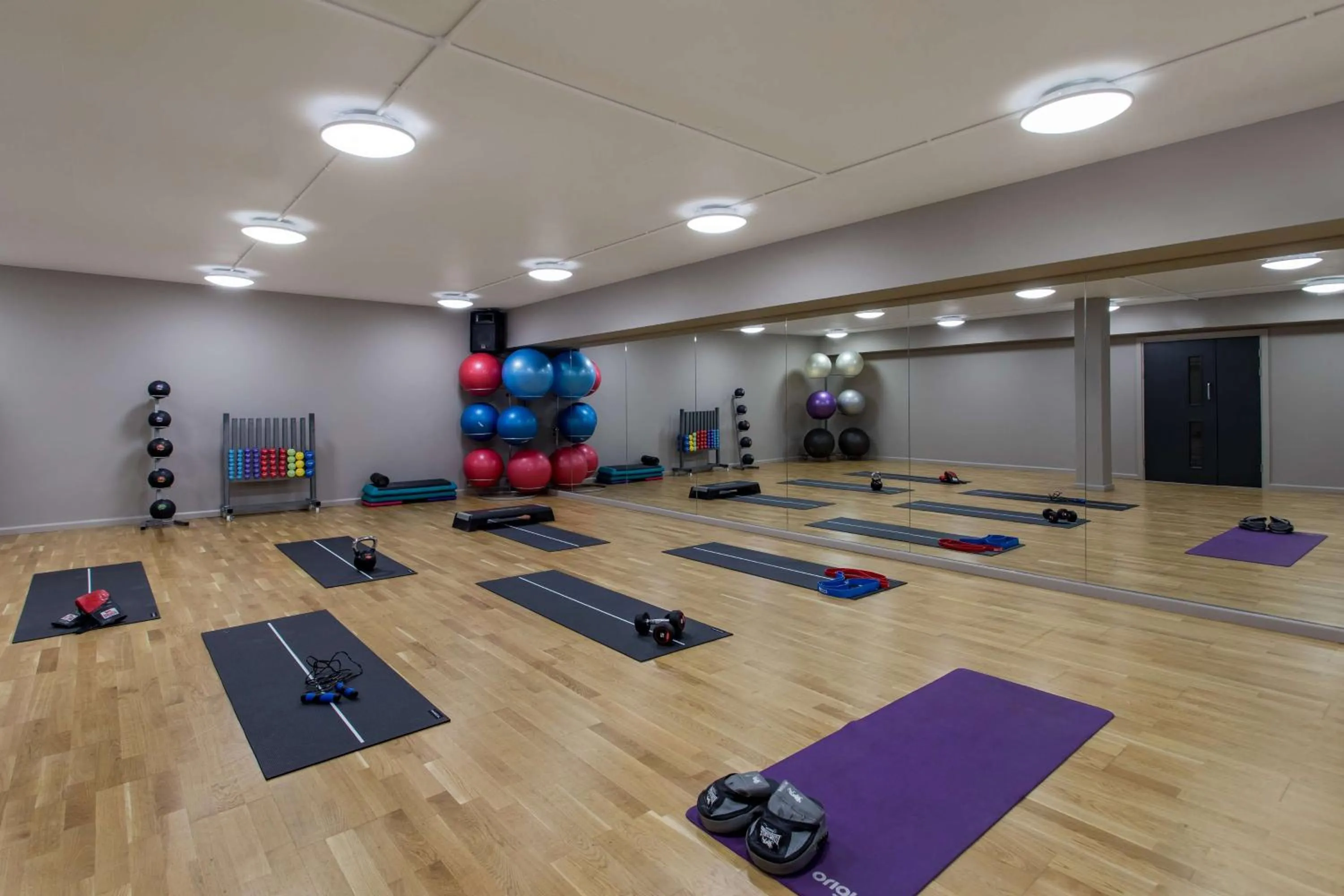 Fitness centre/facilities in Radisson Blu Hotel London Stansted Airport
