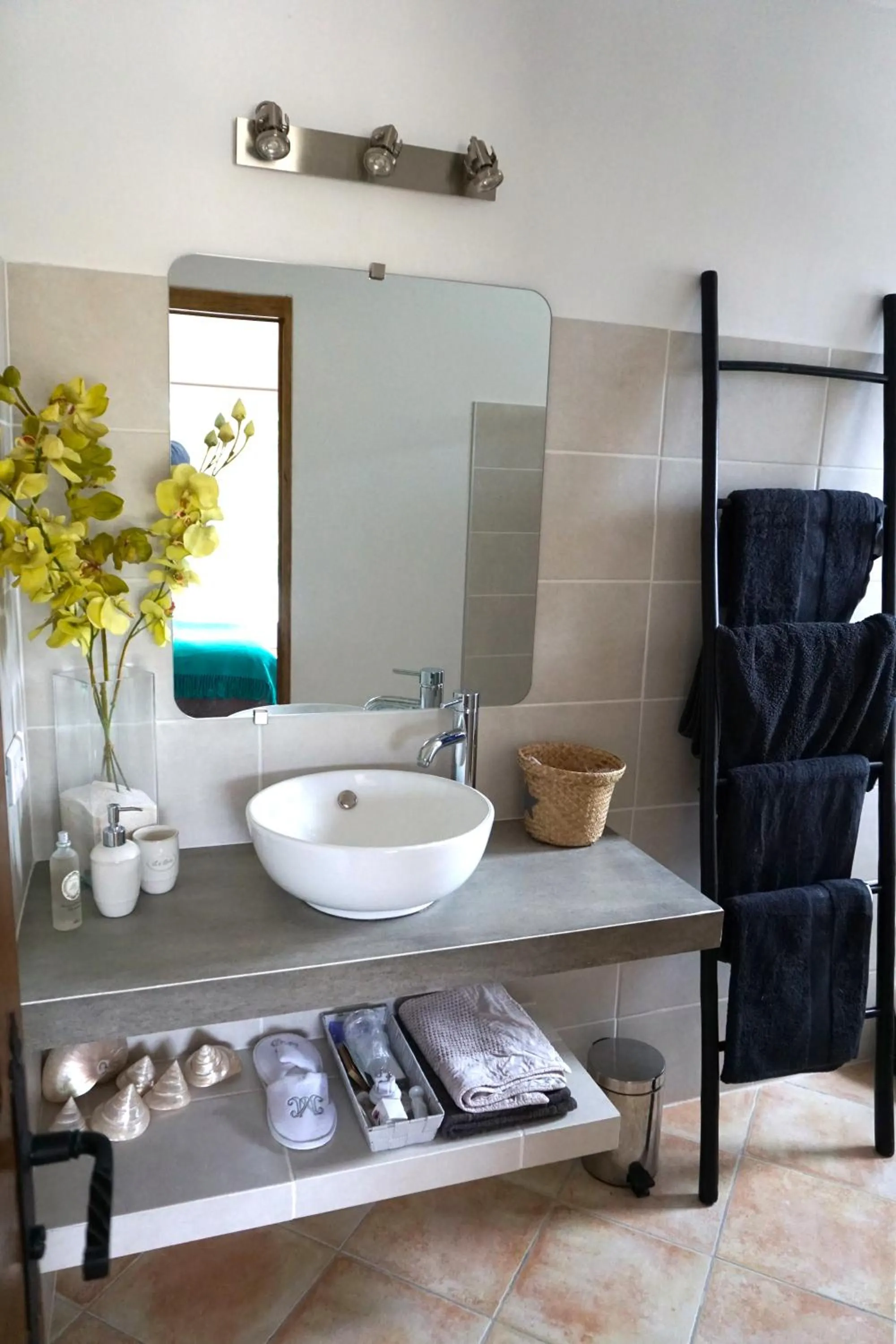 Shower in Lone Star House