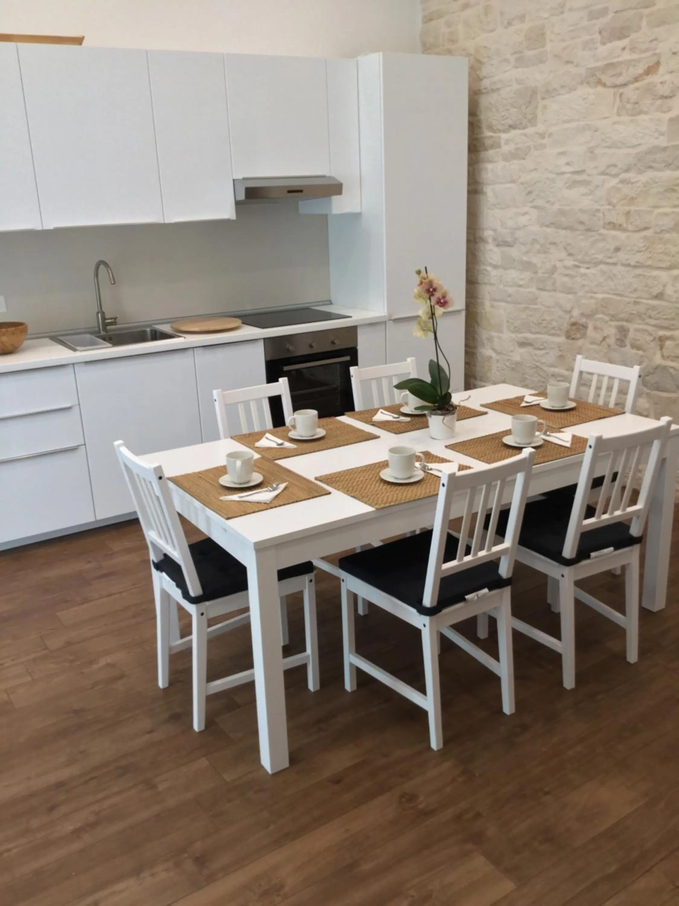 Communal kitchen in B&B Sant'Agostino