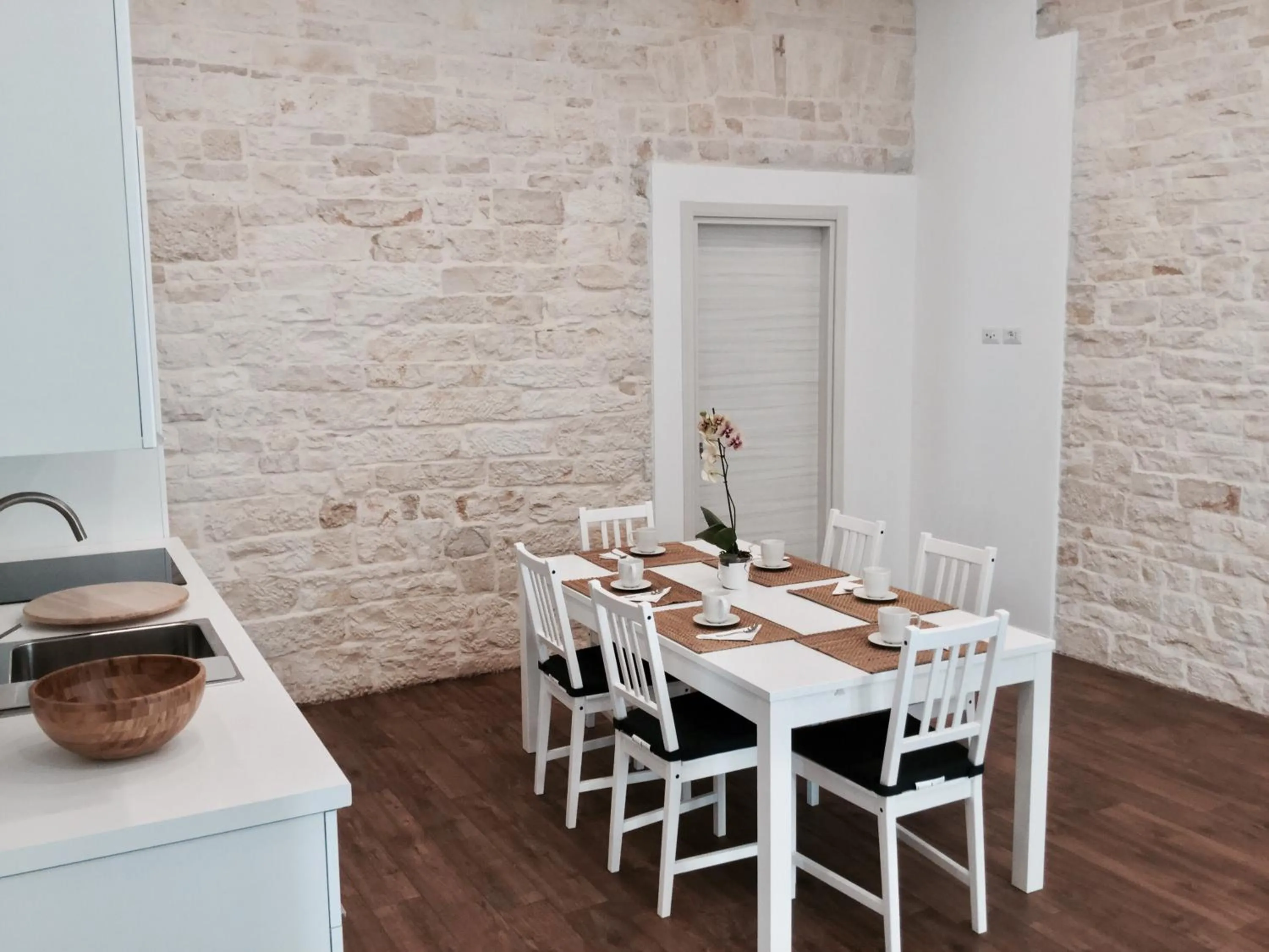 Communal kitchen in B&B Sant'Agostino