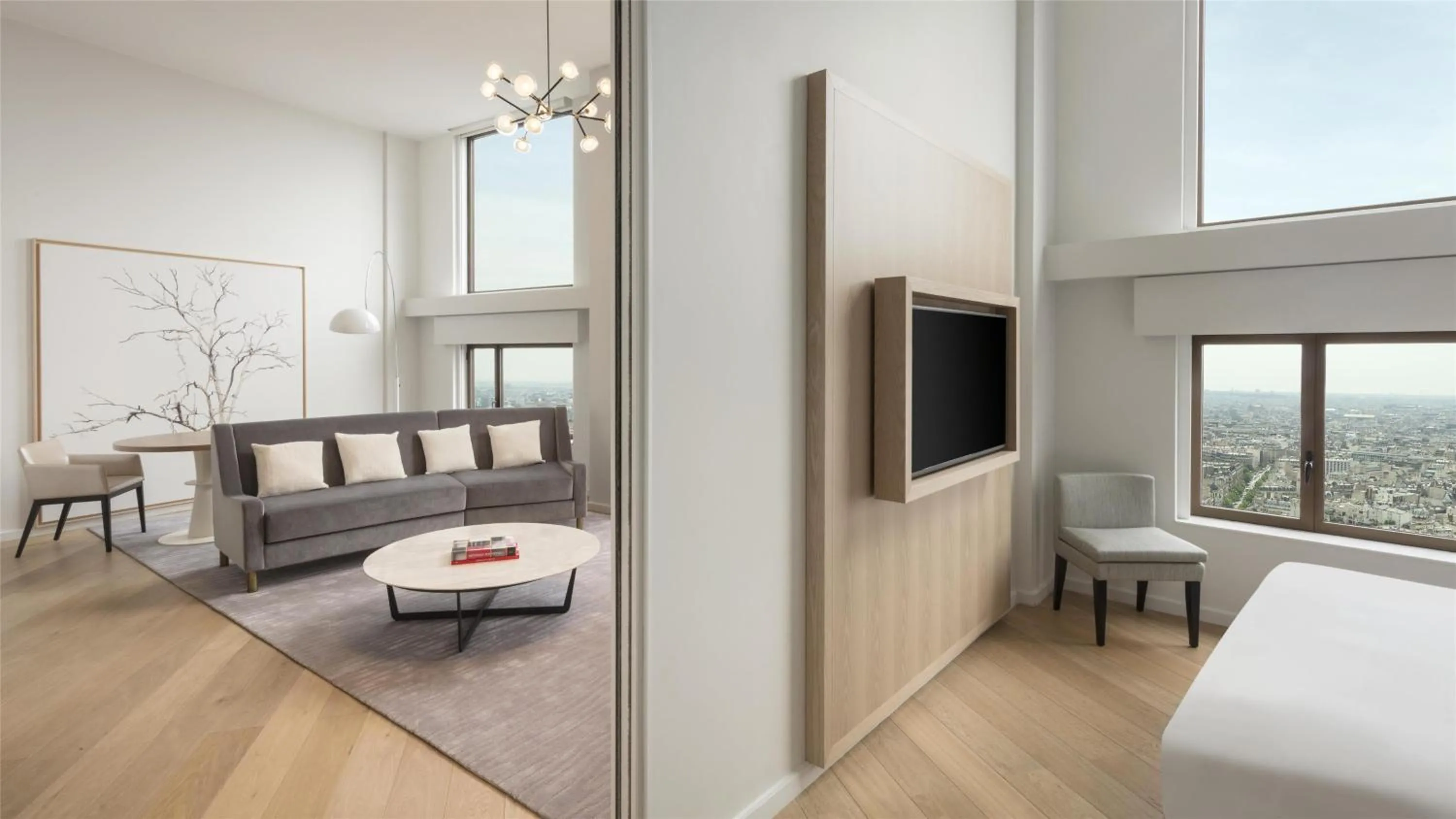 Photo of the whole room, Bed in Hyatt Regency Paris Etoile