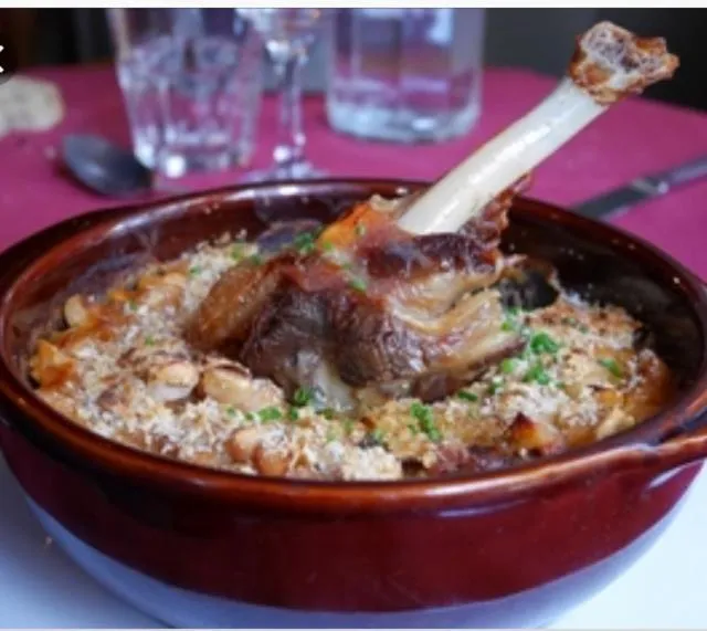 Food in Le Vert Galant - Auberge Etchegorry