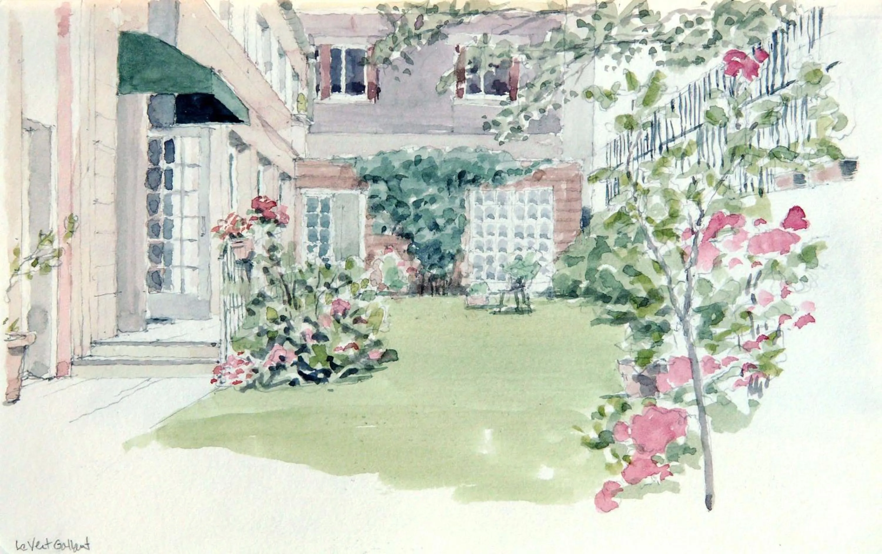 Day in Le Vert Galant - Auberge Etchegorry