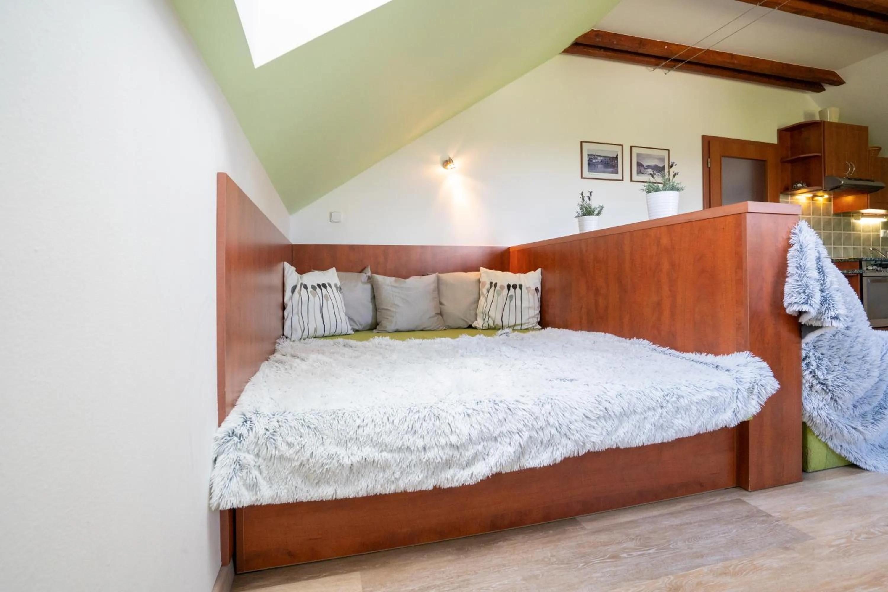 Bed in Apartmán Lípa-Lipno