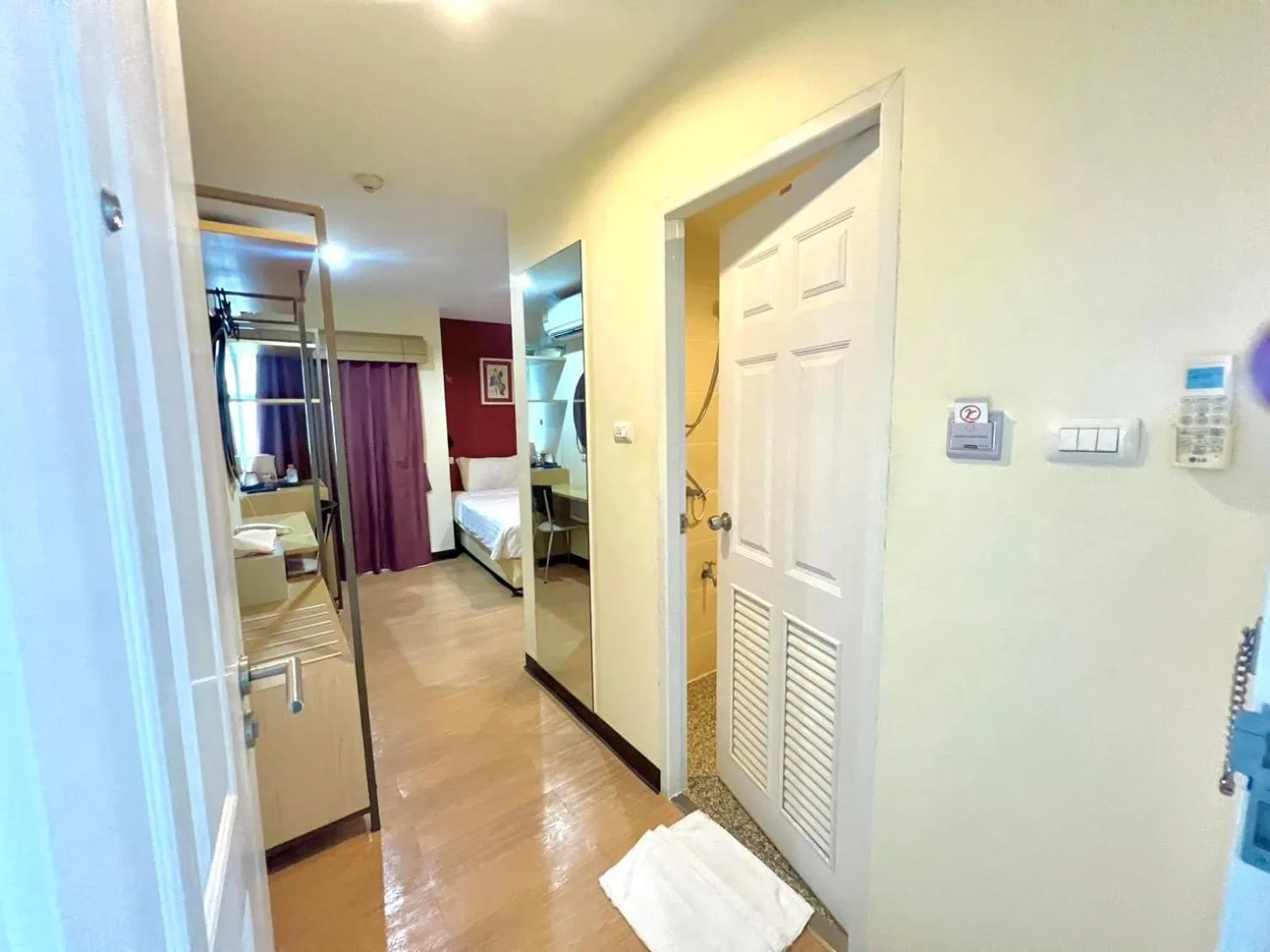 Bedroom in Klean Residence Hotel