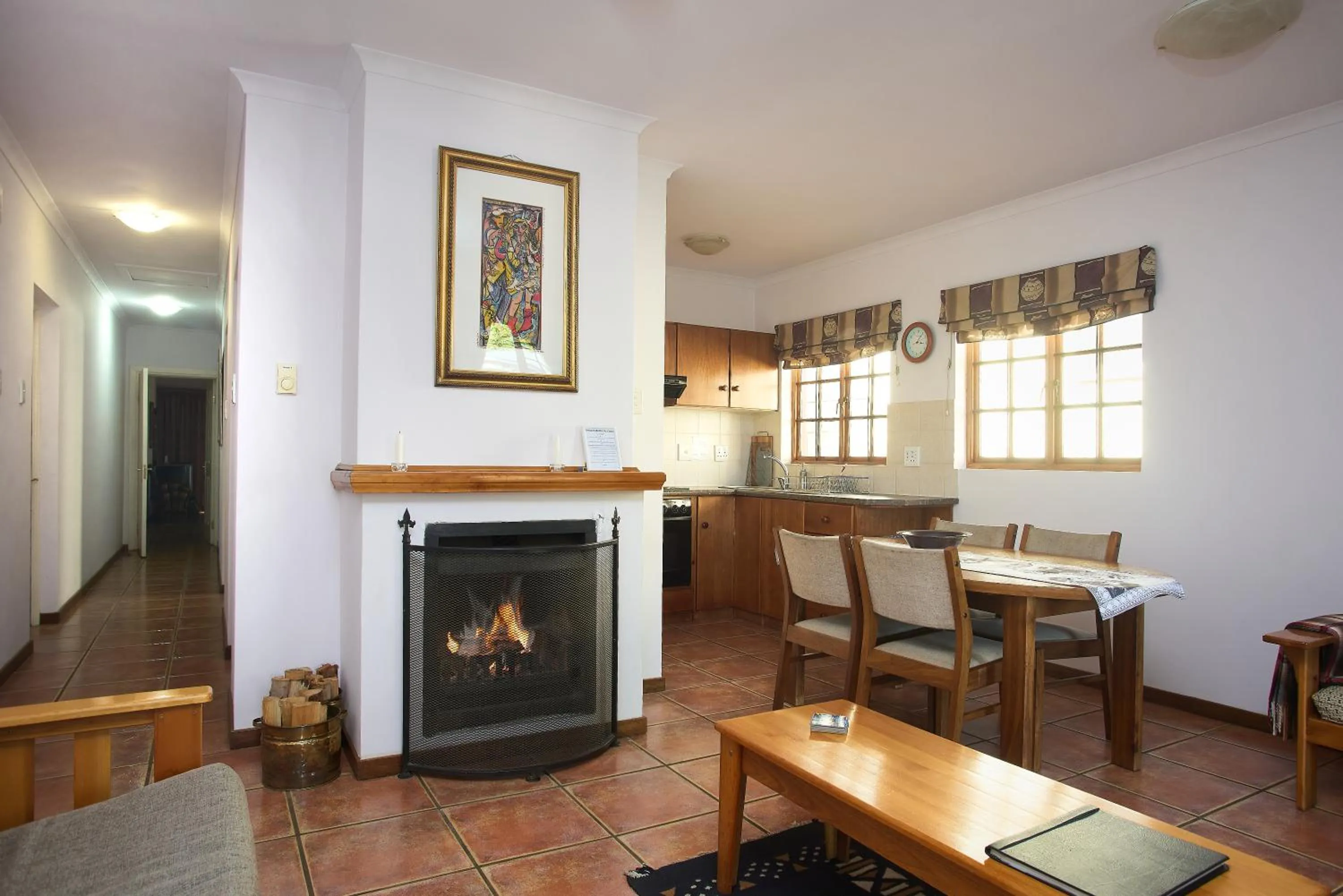 Seating area in Red Mountain House
