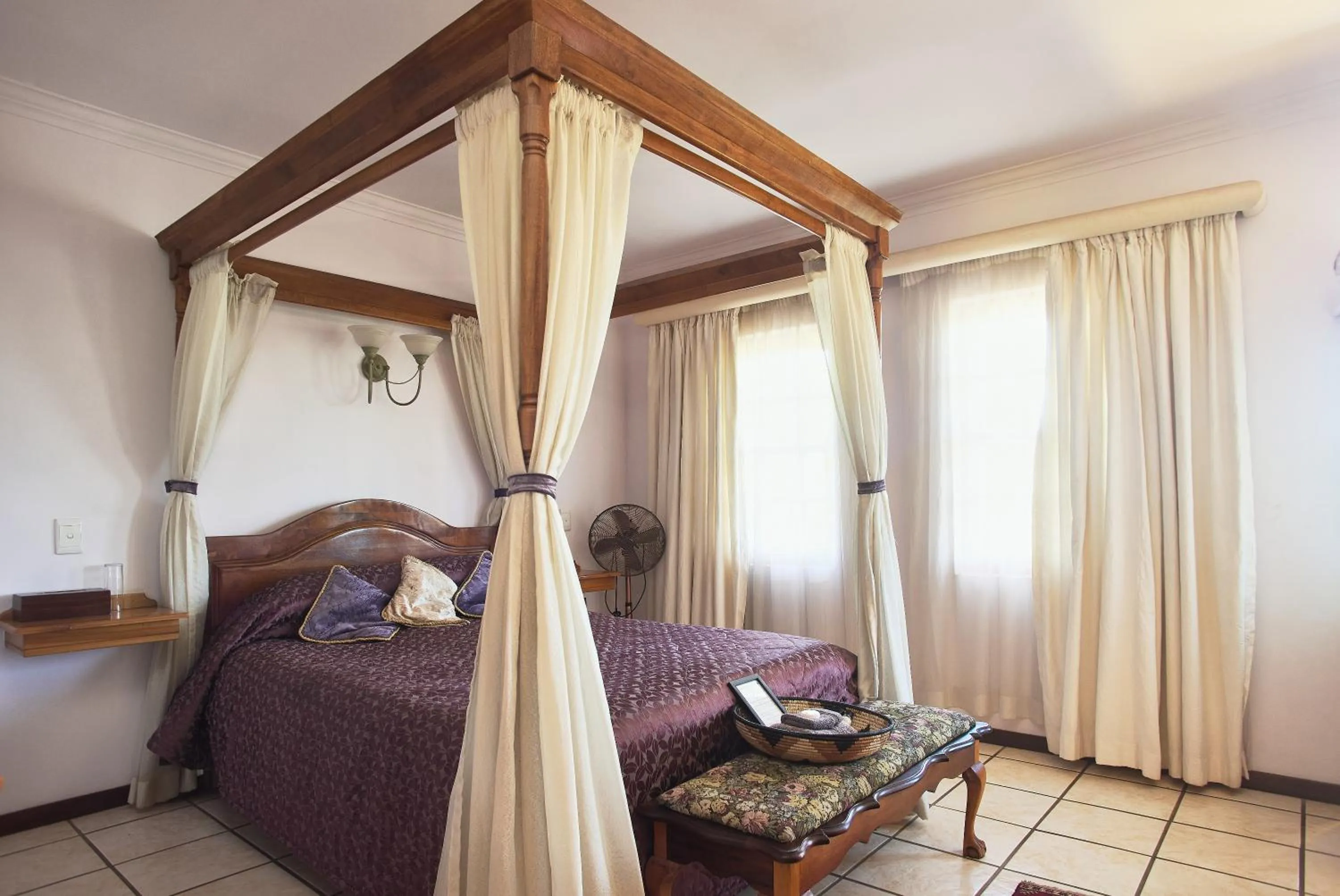 Bed in Red Mountain House