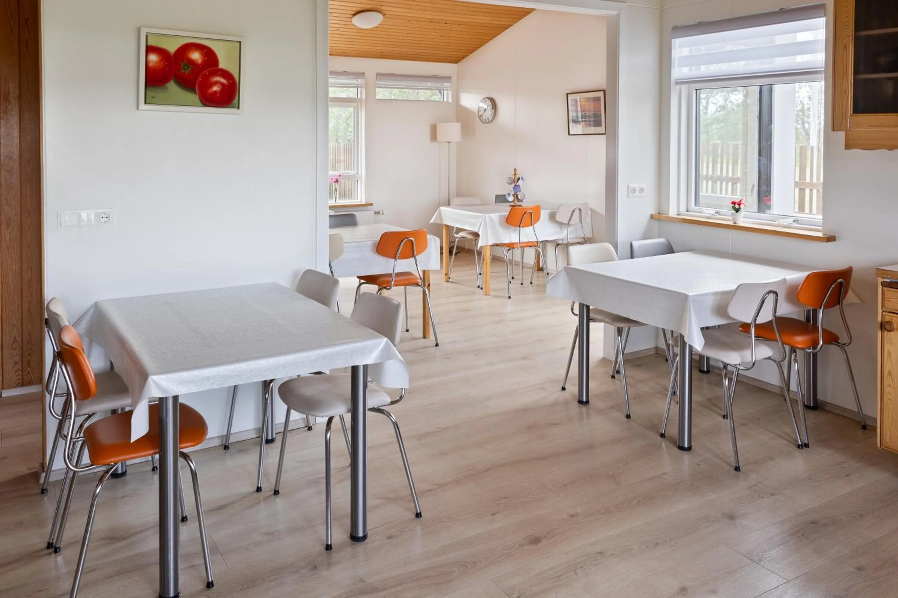 Seating area in South Central Guesthouse
