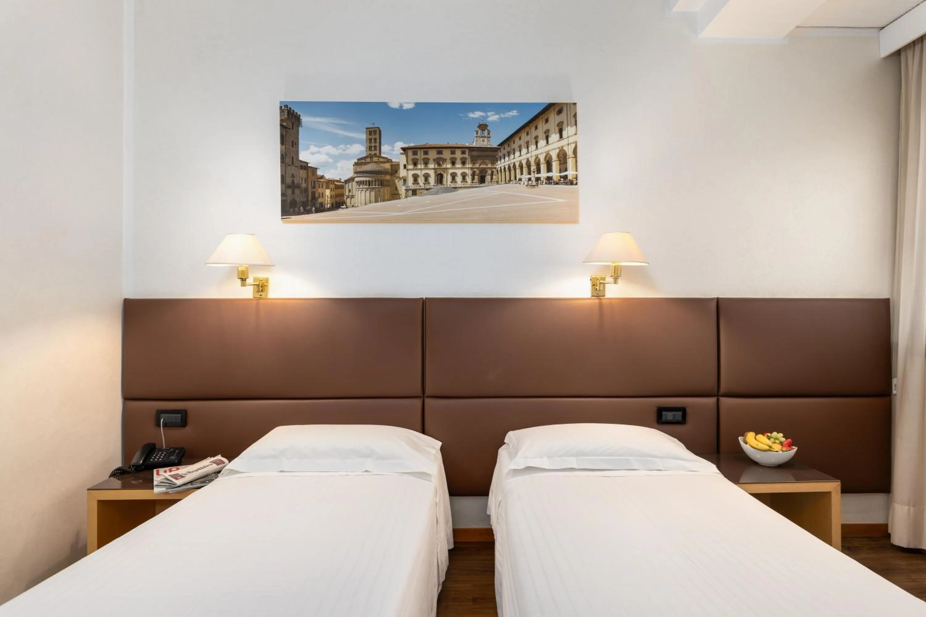 Bedroom, Bed in Hotel Minerva