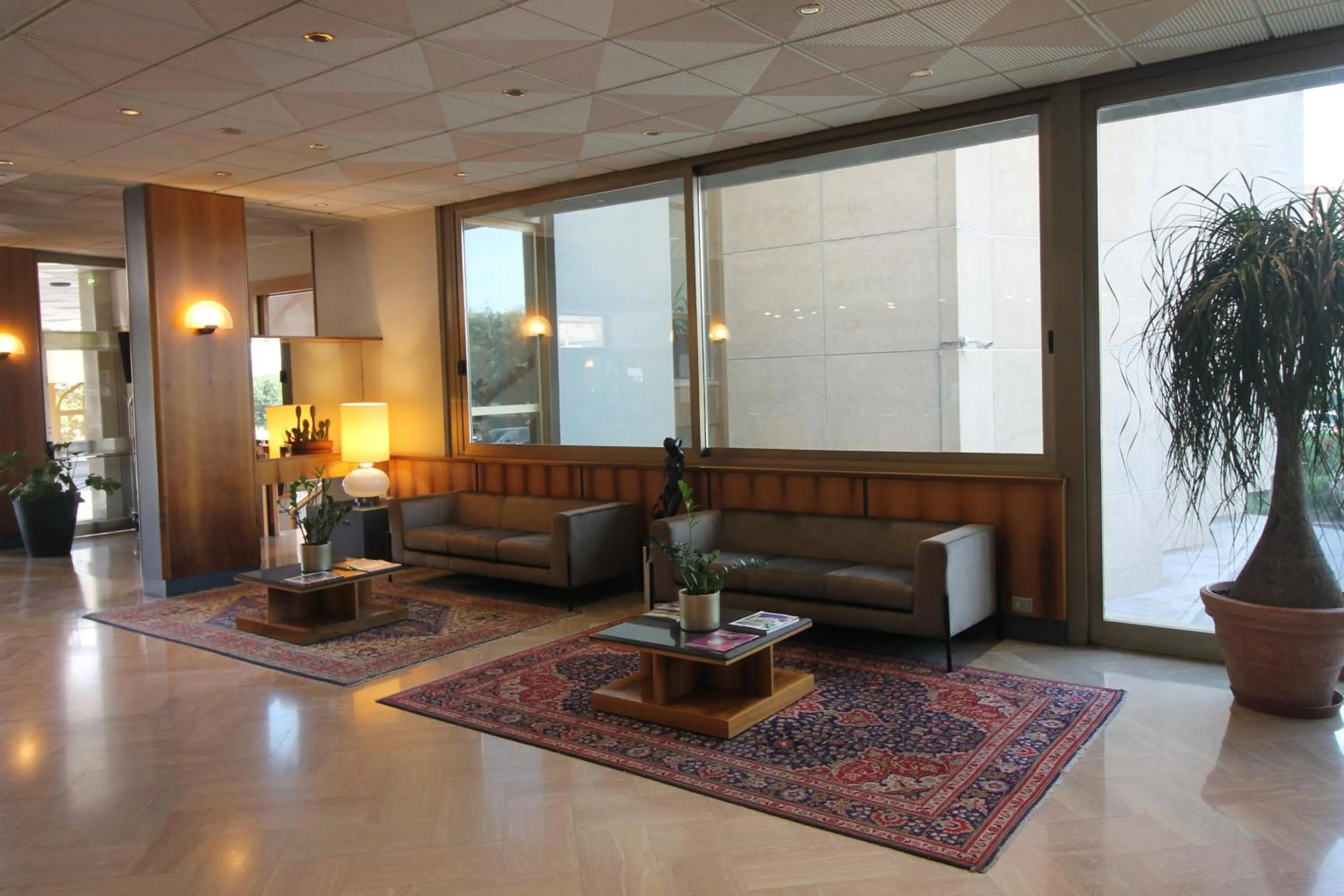 Lobby or reception in Hotel Minerva