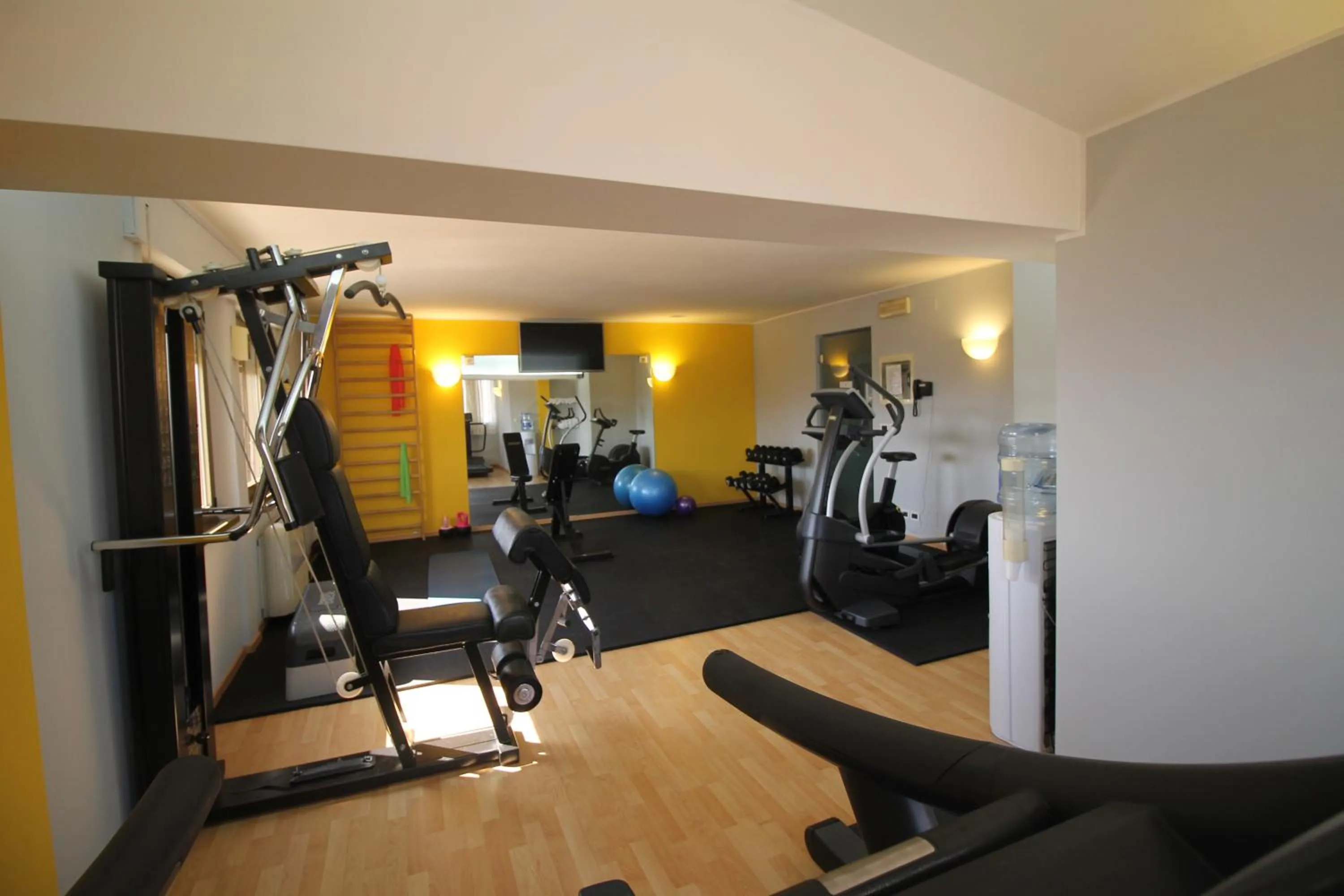 Fitness centre/facilities in Hotel Minerva