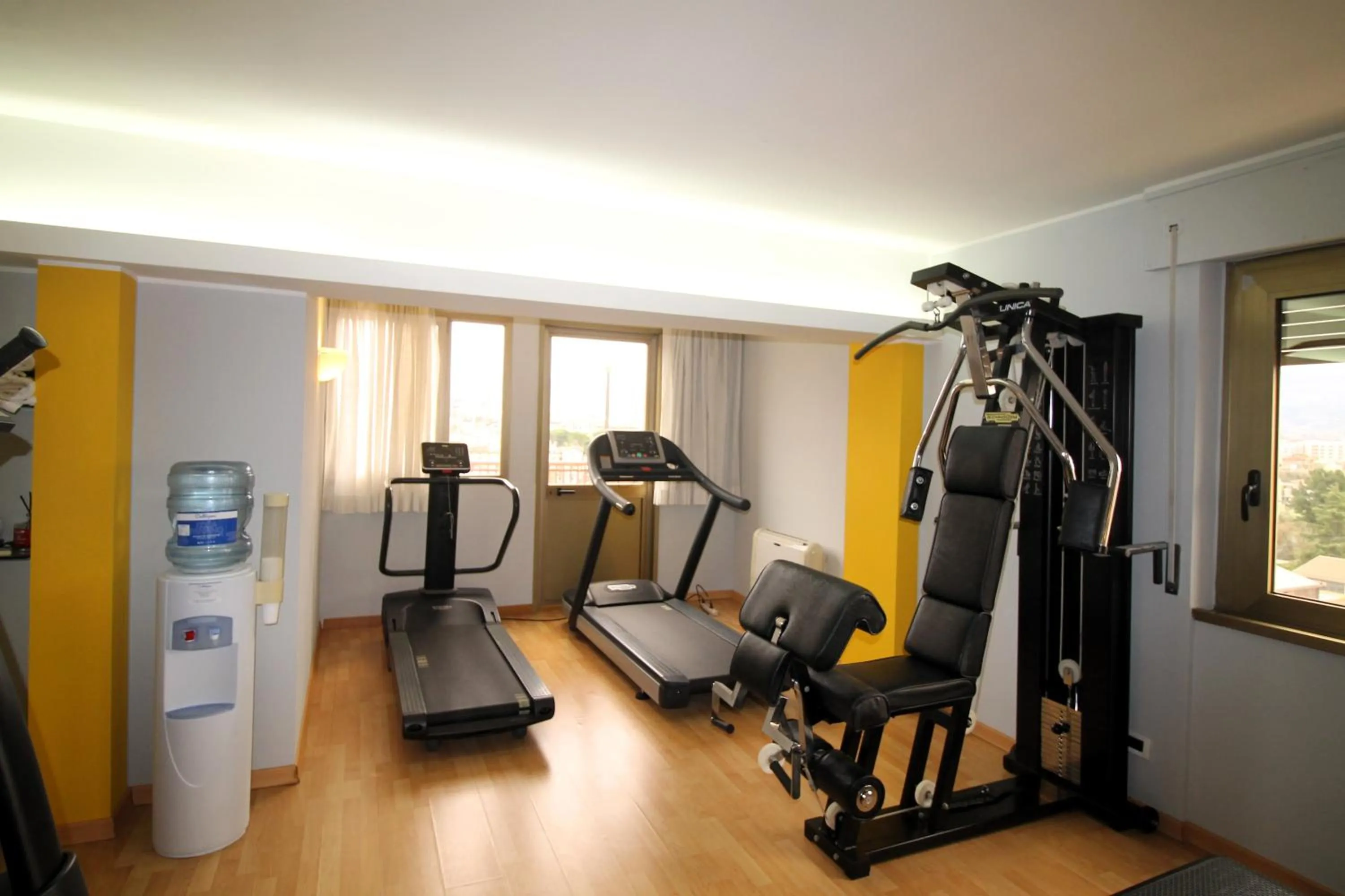 Fitness centre/facilities in Hotel Minerva