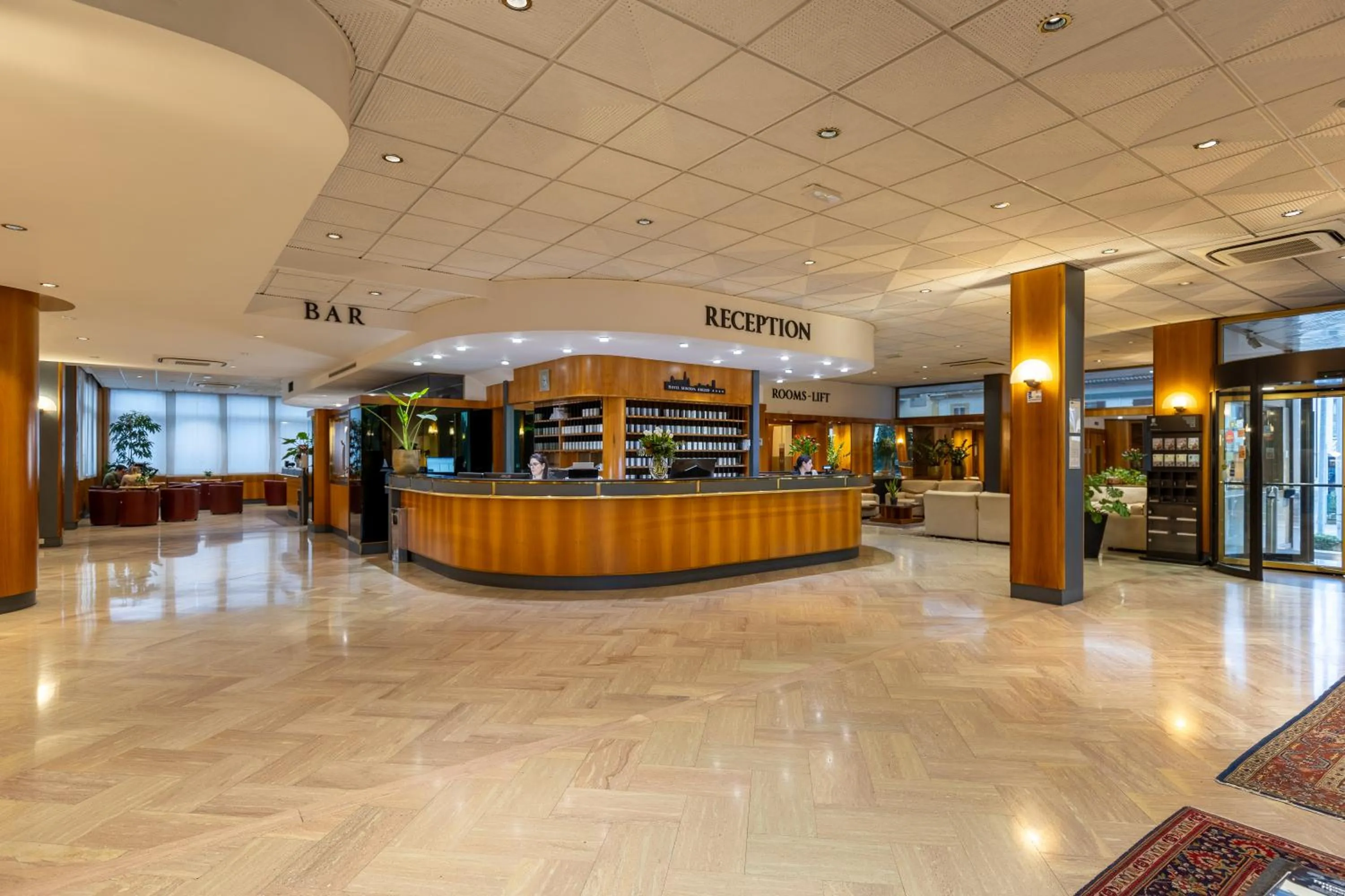 Lobby or reception in Hotel Minerva