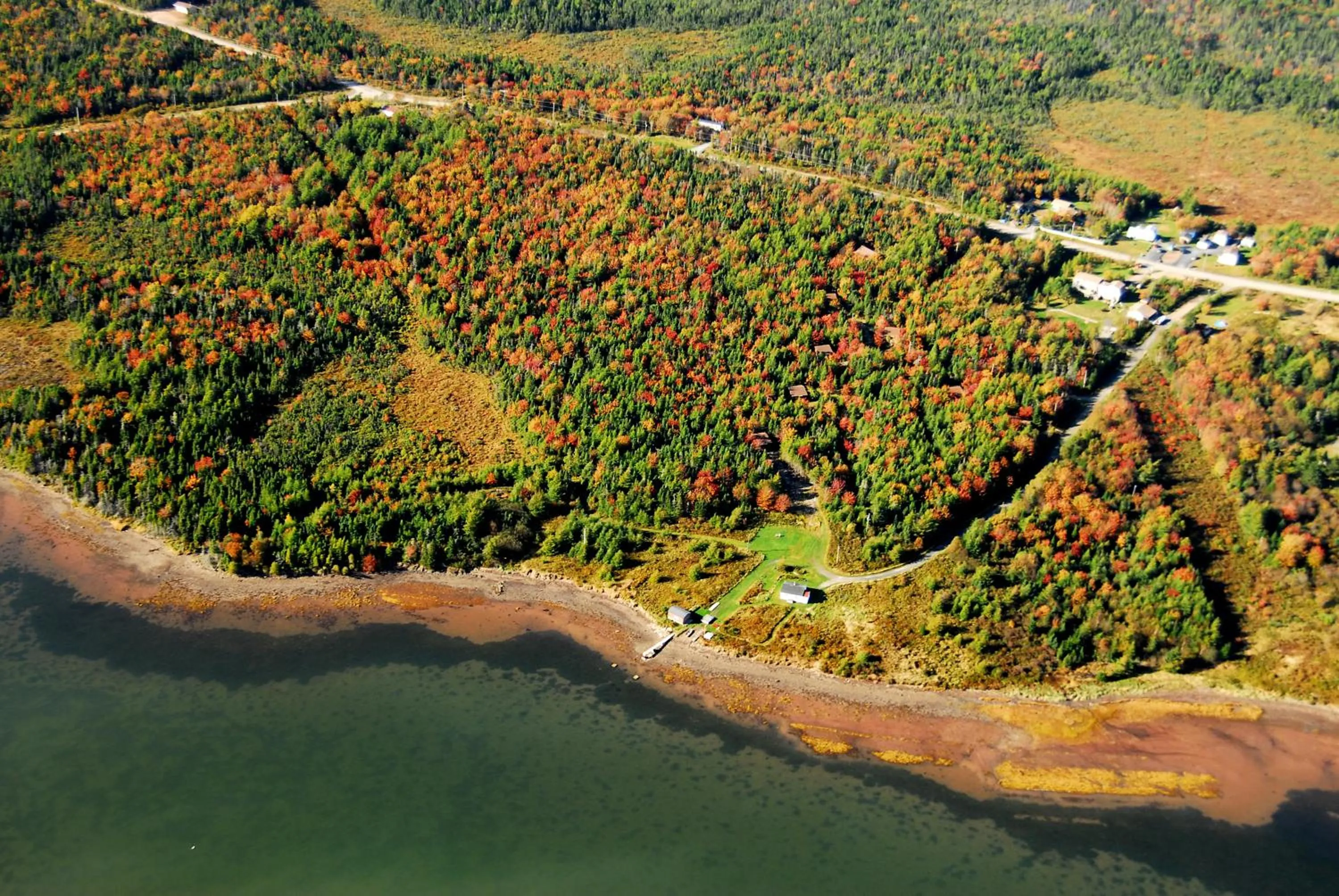 Bird's eye view in Vipilodge
