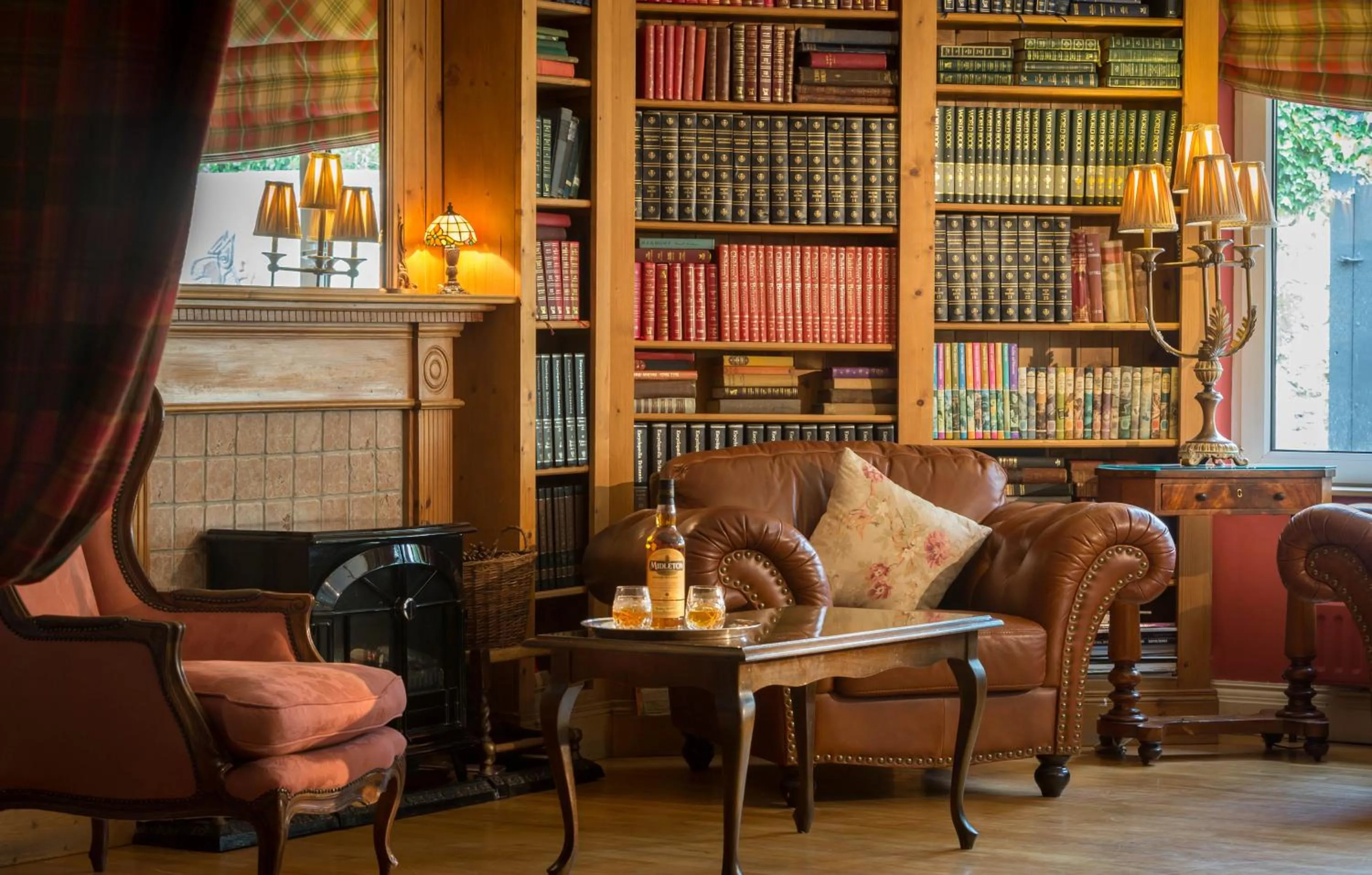Library in Dingle Benners Hotel