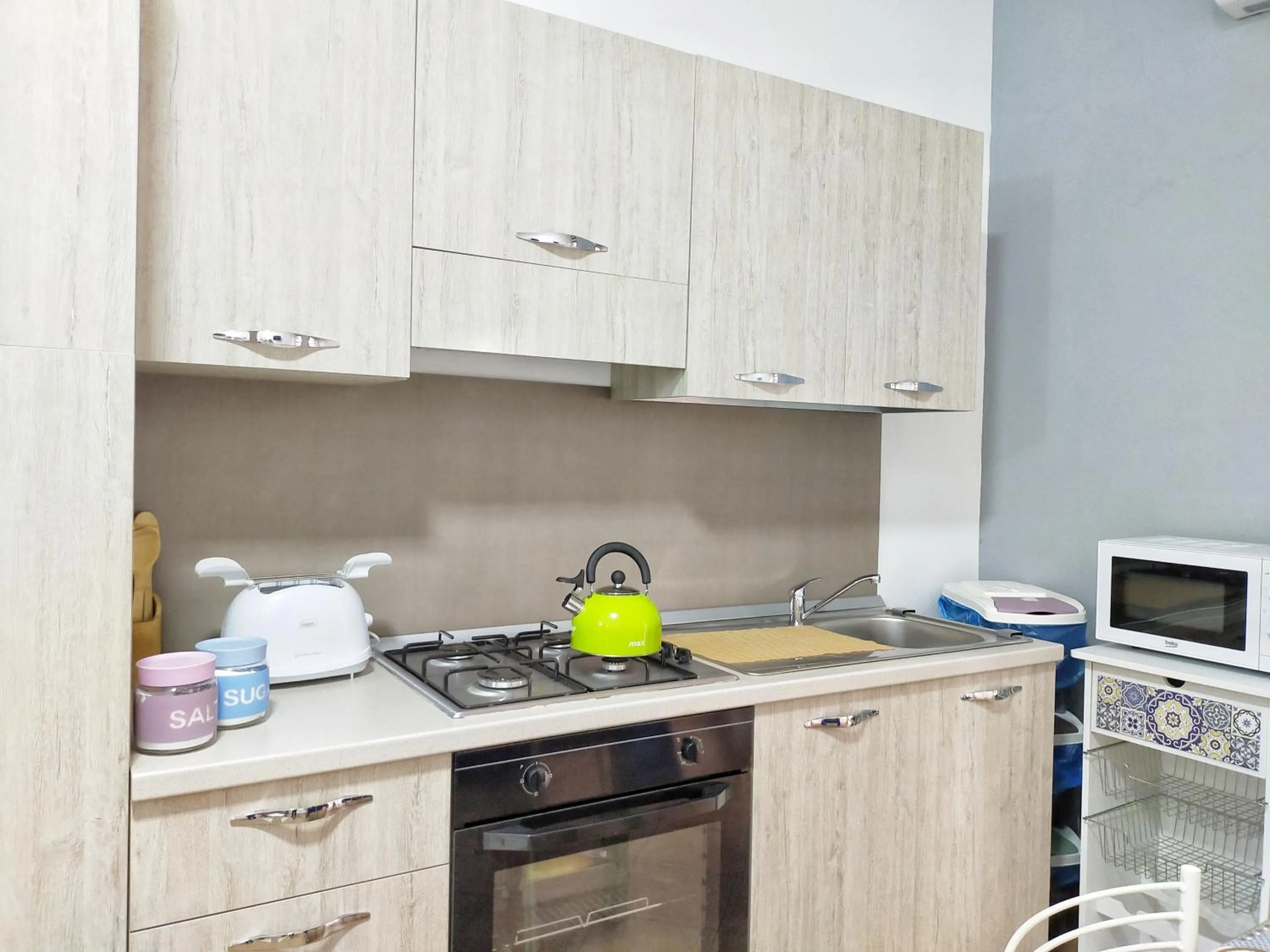 Kitchen or kitchenette in Casa vacanza Nicuzza