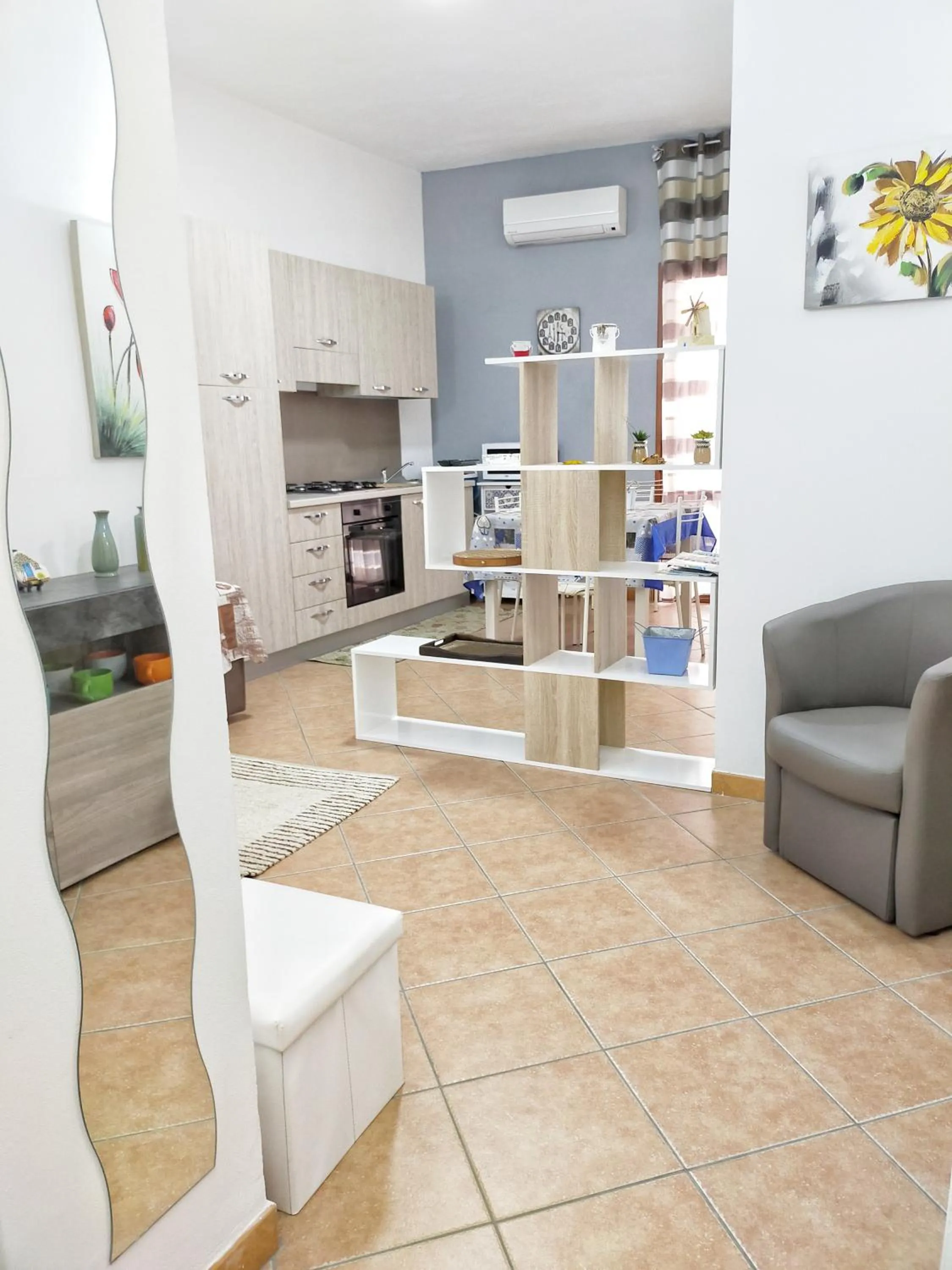Kitchen or kitchenette in Casa vacanza Nicuzza