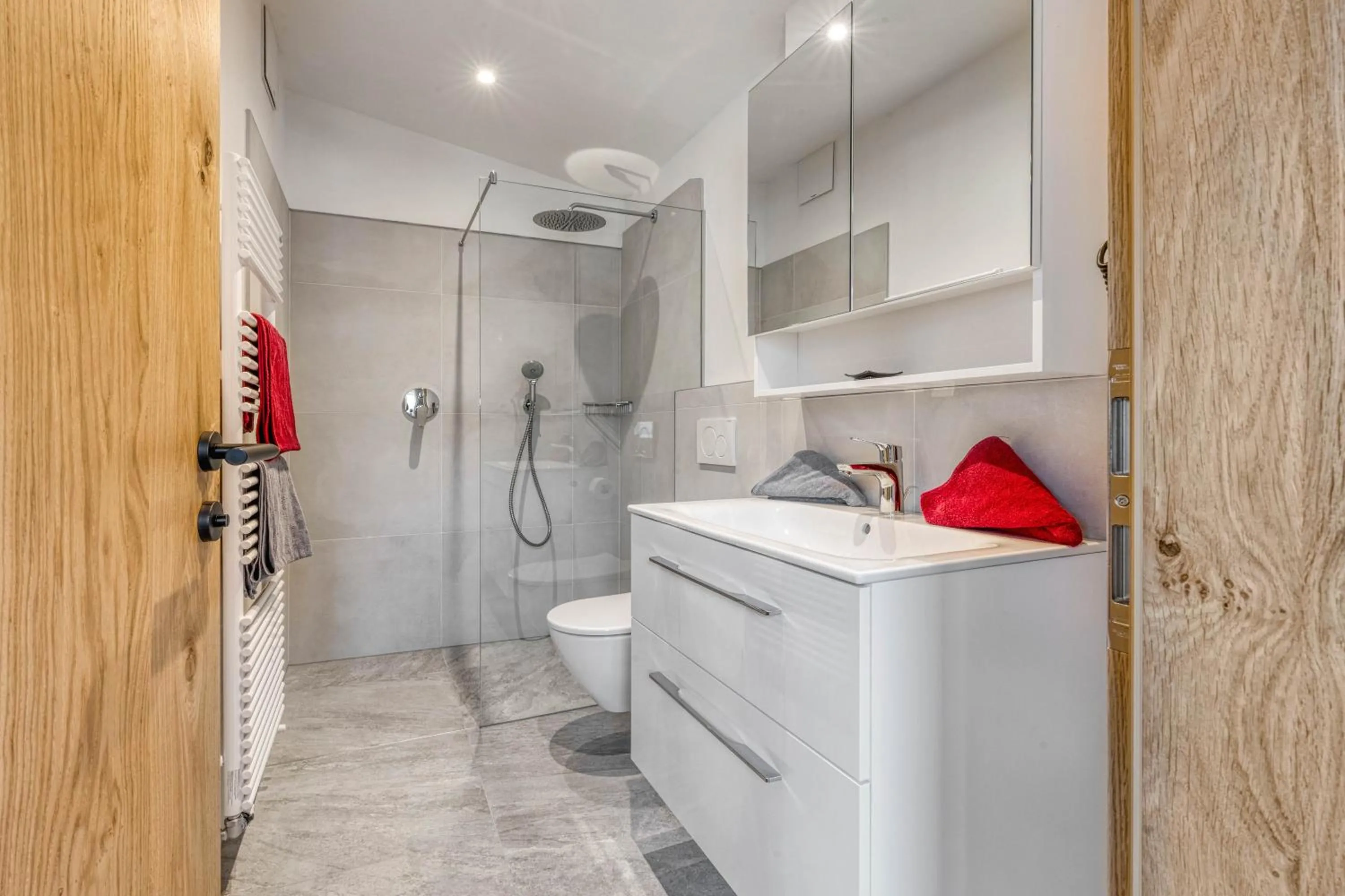 Shower in Garni Schmiedhof