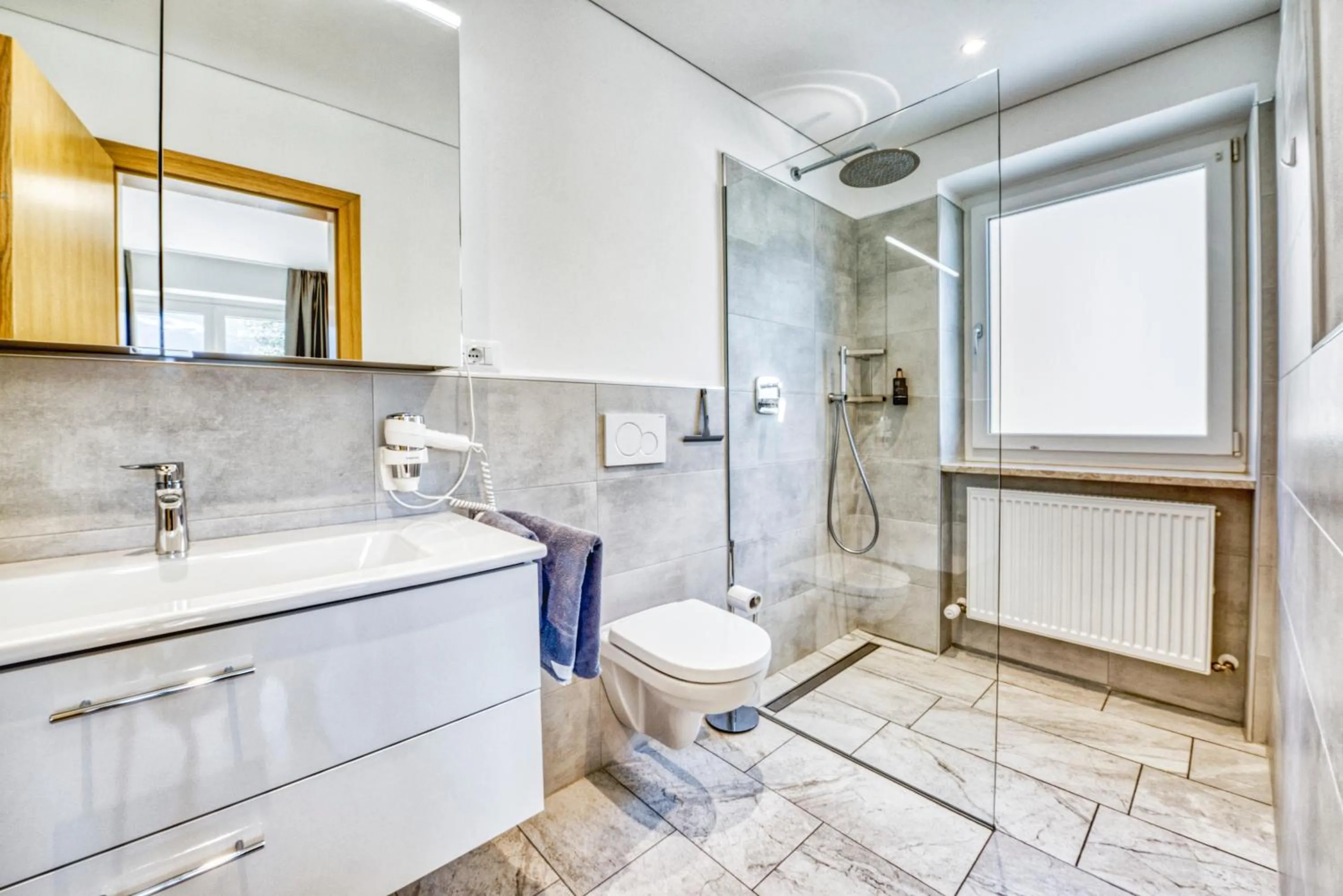 Bathroom in Garni Schmiedhof