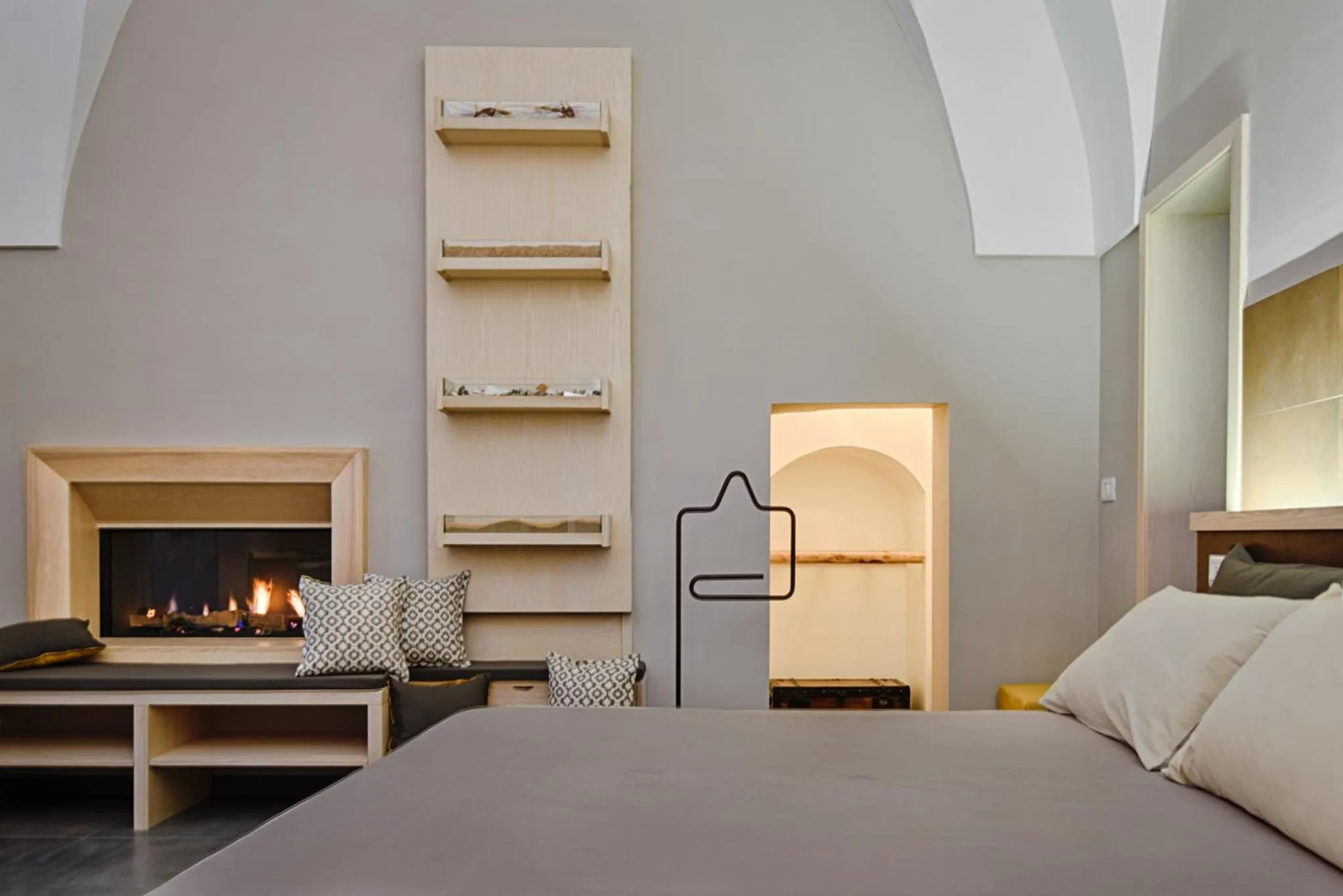 Bed in Sacratum B&B Suite Spa