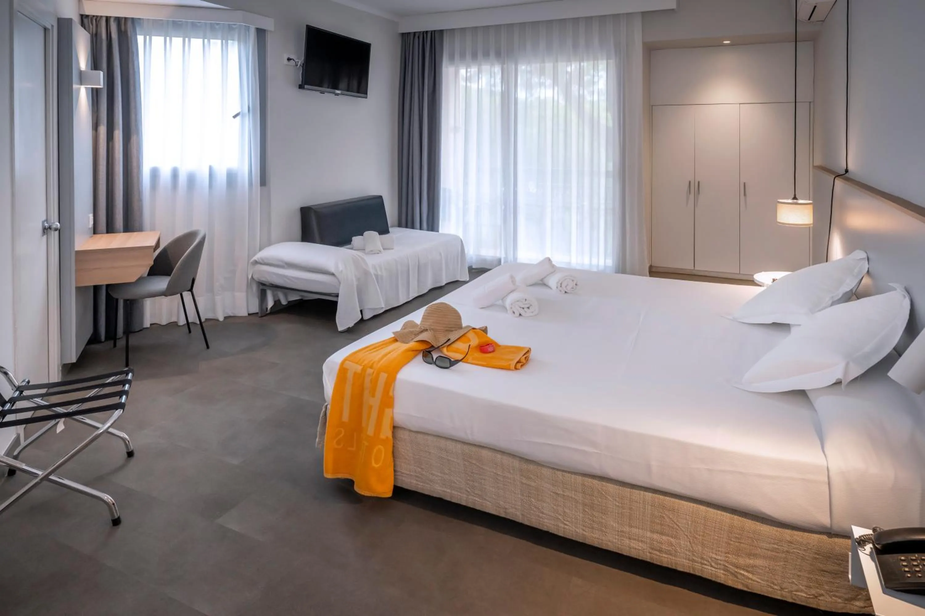 Photo of the whole room, Bed in GHT S'Agaró Mar Hotel