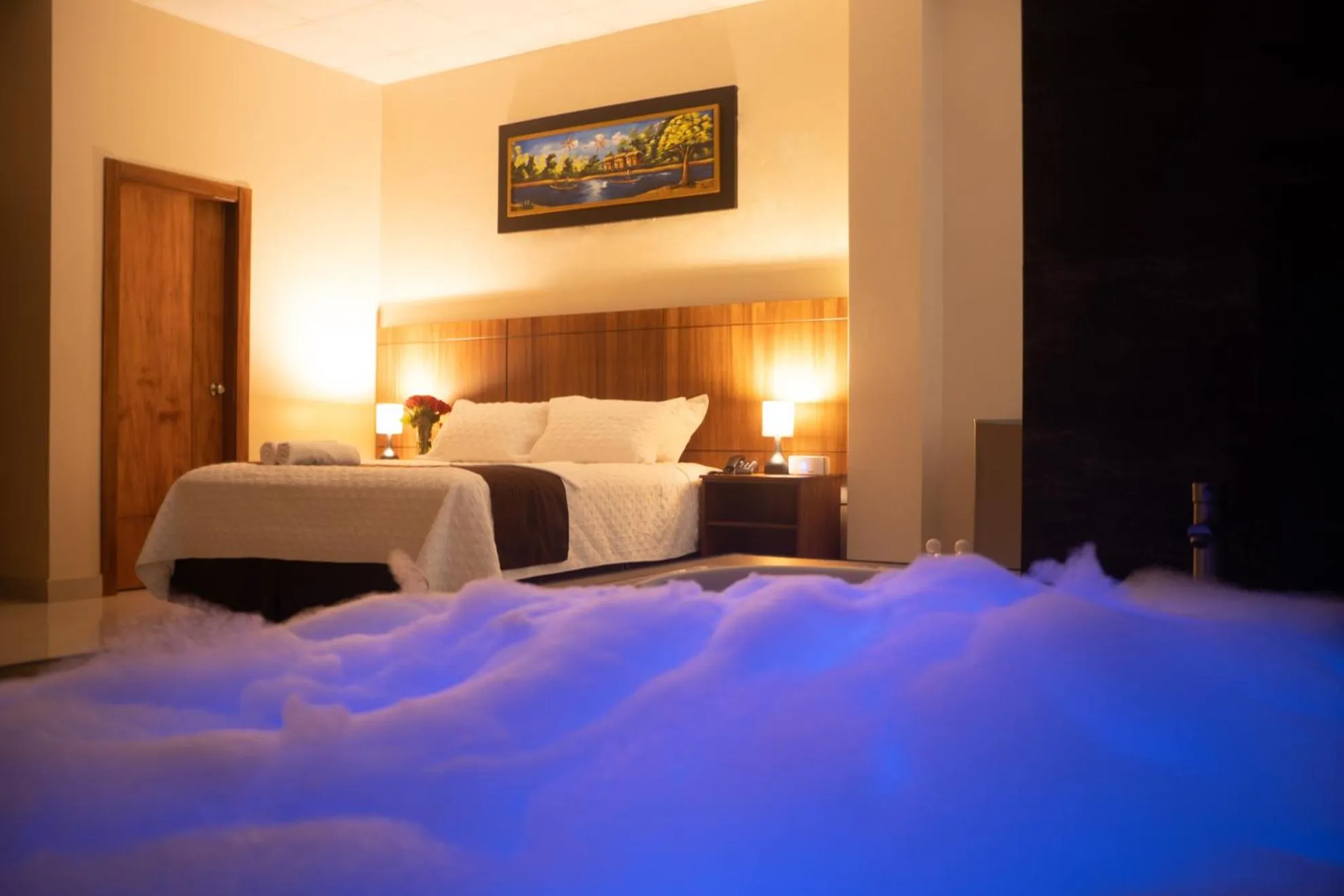 Bed in Hotel La Ría Durán