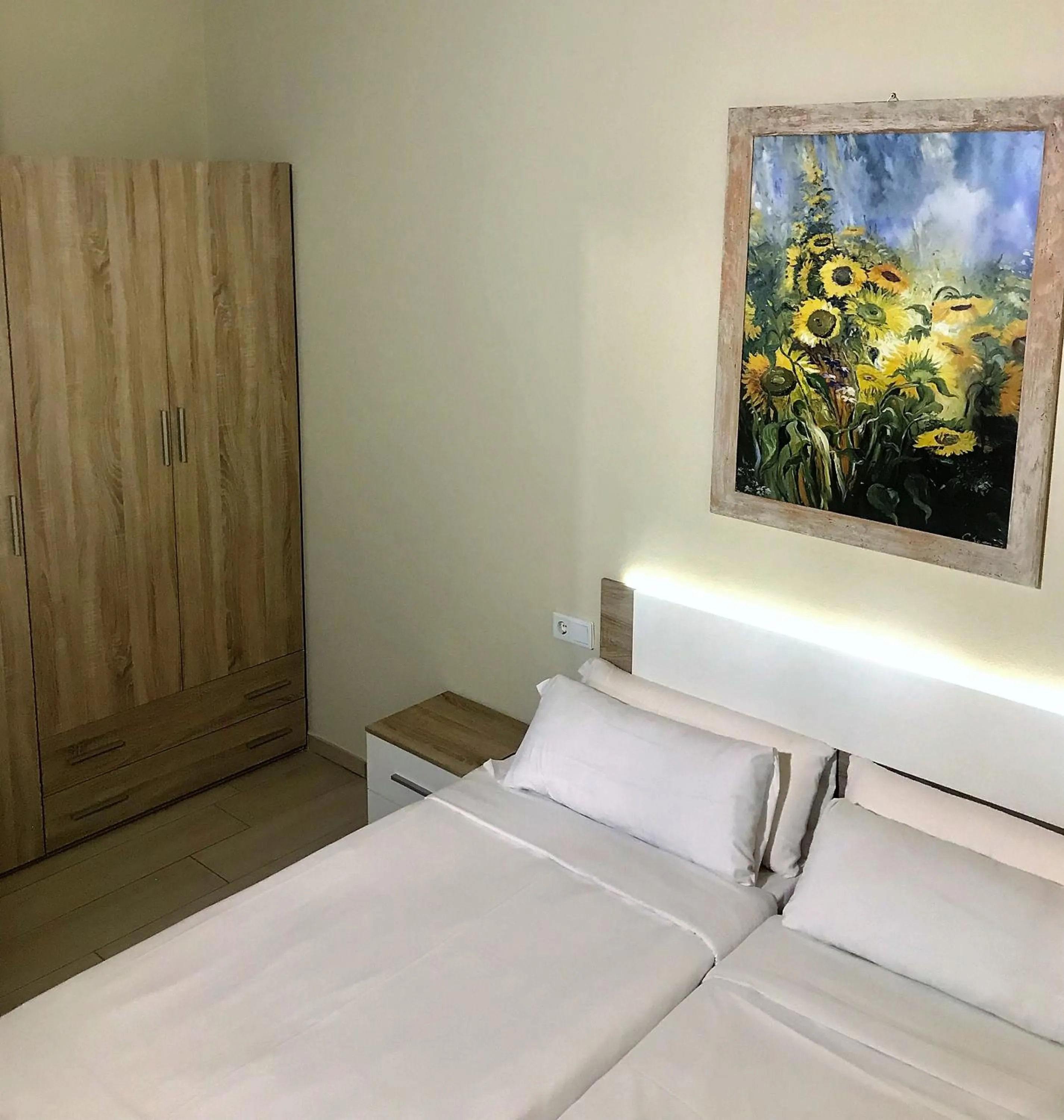 Bed in Apartamentos Giuliano