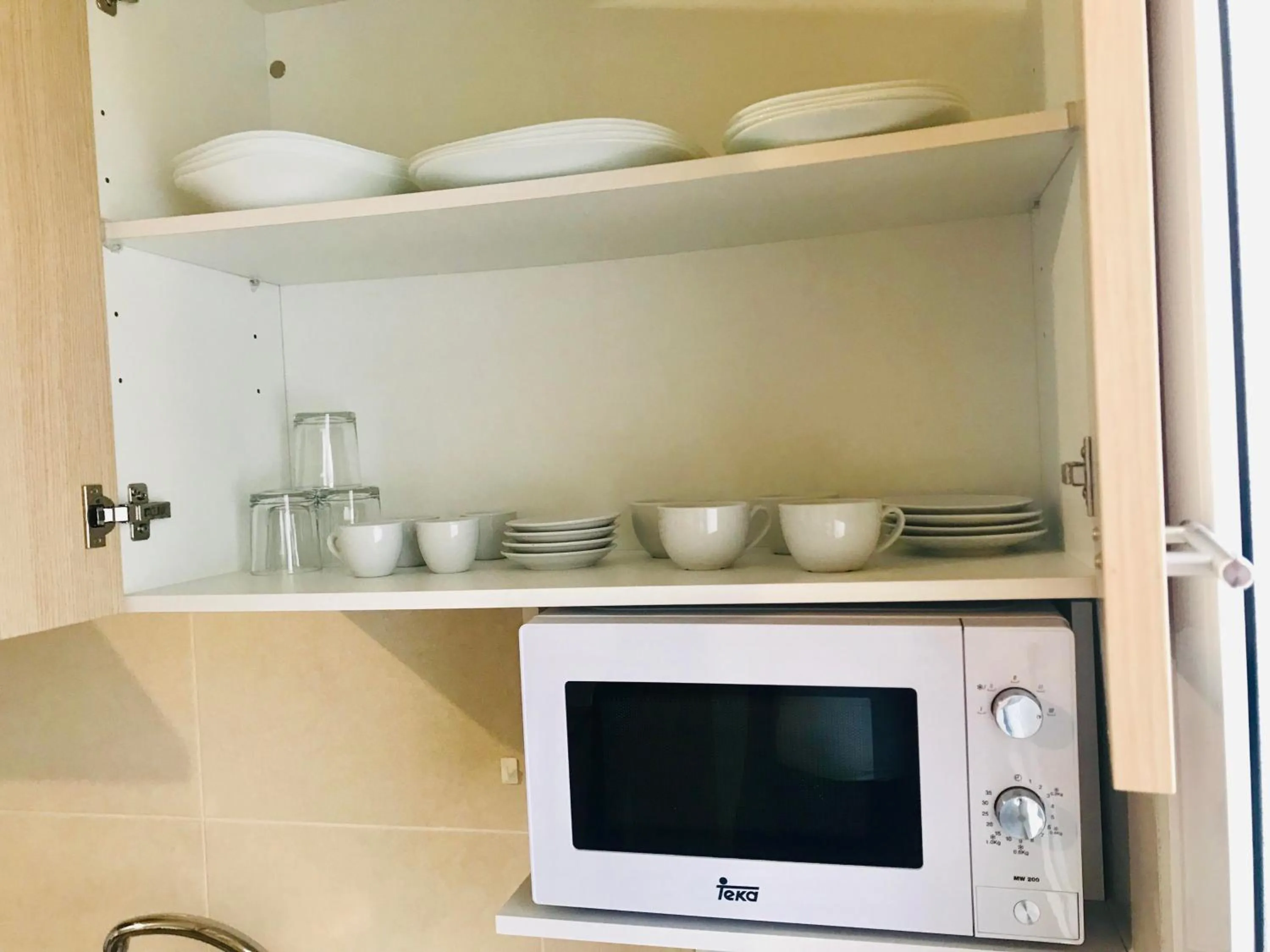 Kitchen or kitchenette in Apartamentos Giuliano