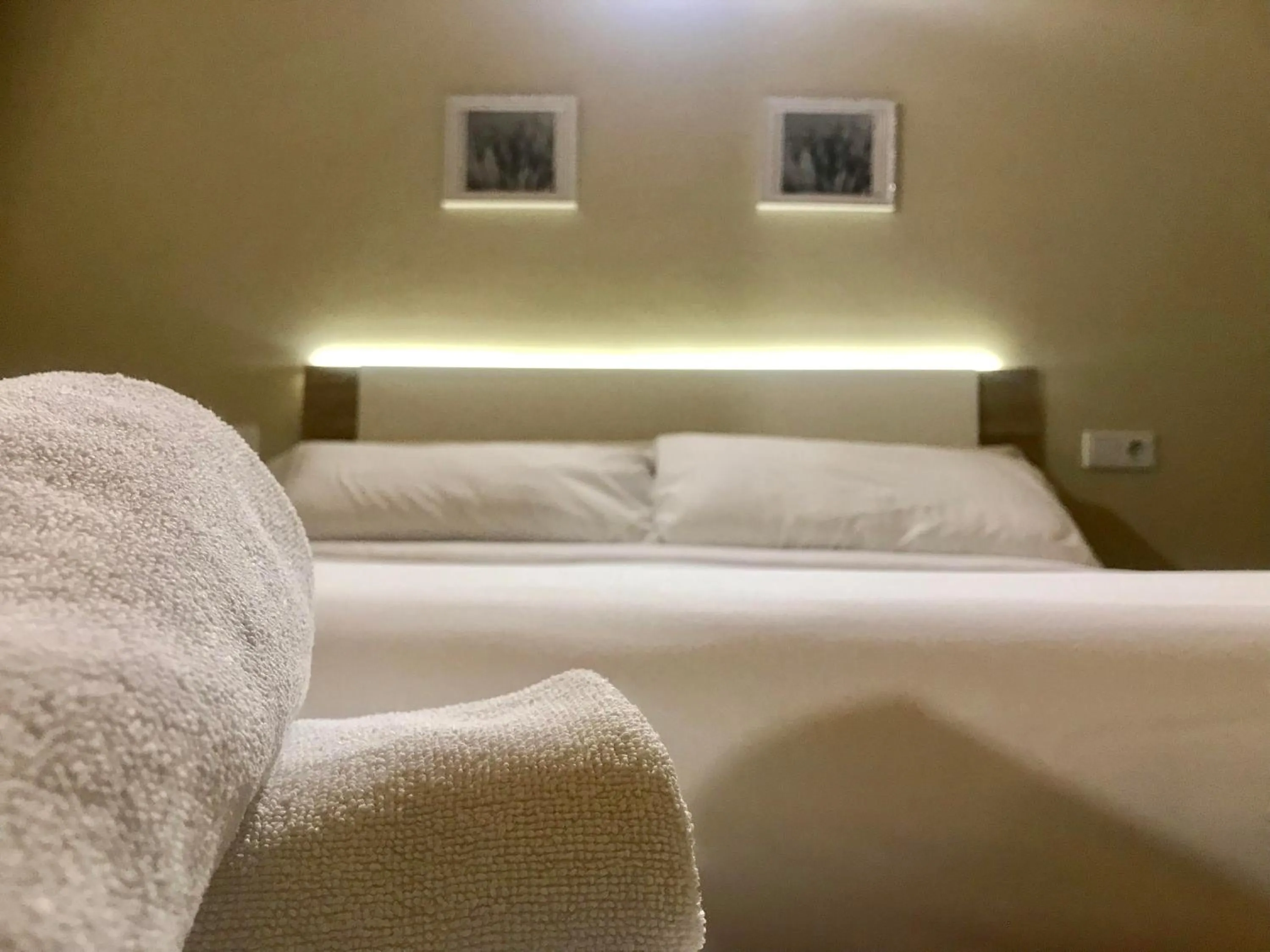 Bed in Apartamentos Giuliano