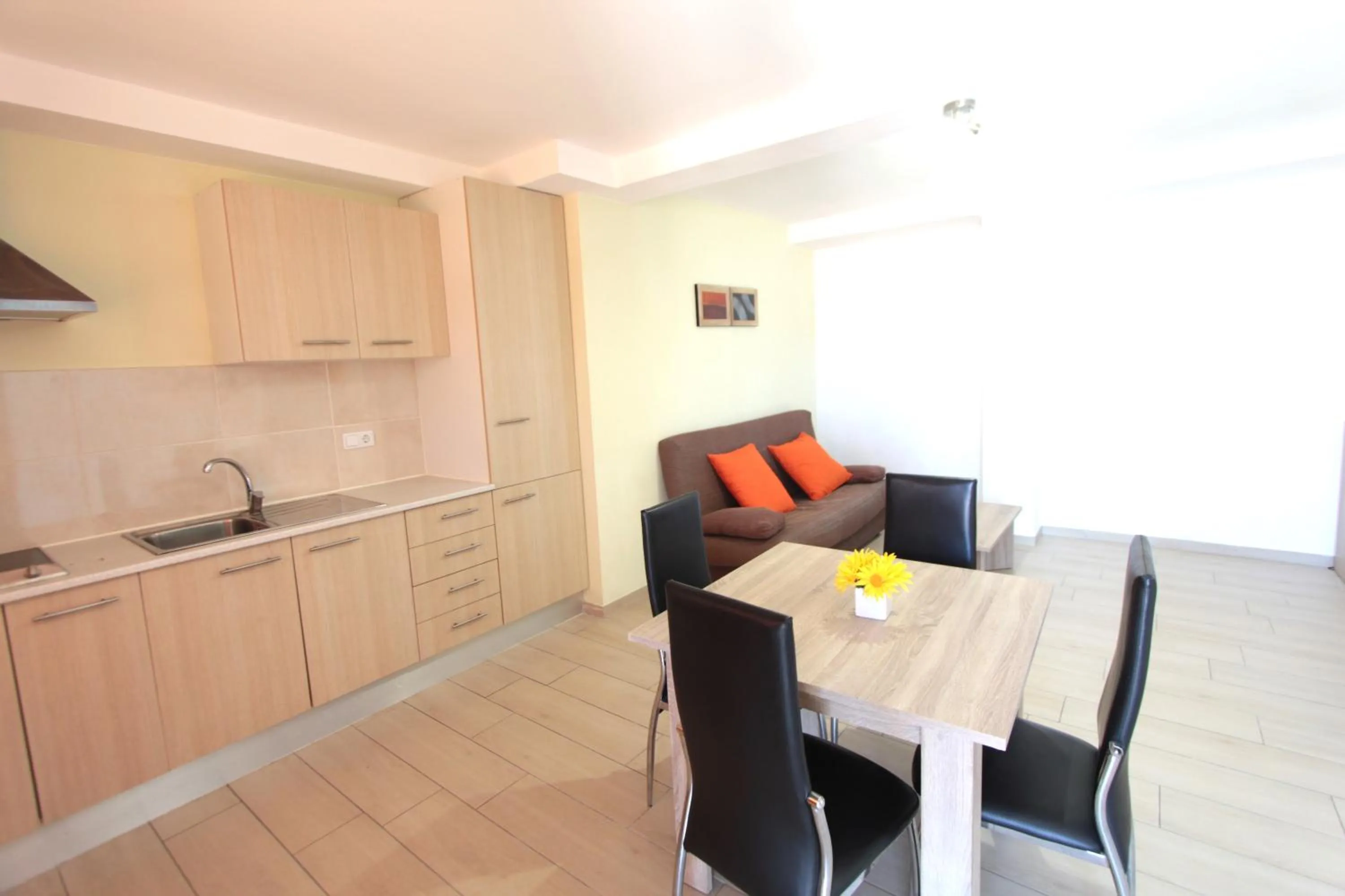 Kitchen or kitchenette in Apartamentos Giuliano