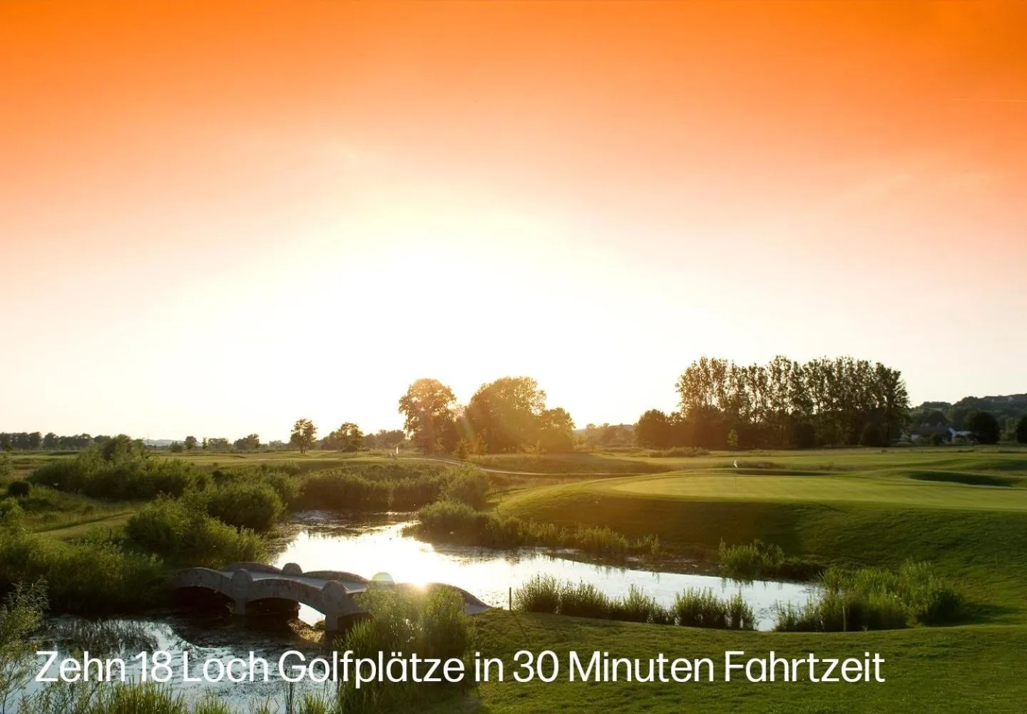 Golfcourse in Das Aunhamer Suite & Spa Hotel