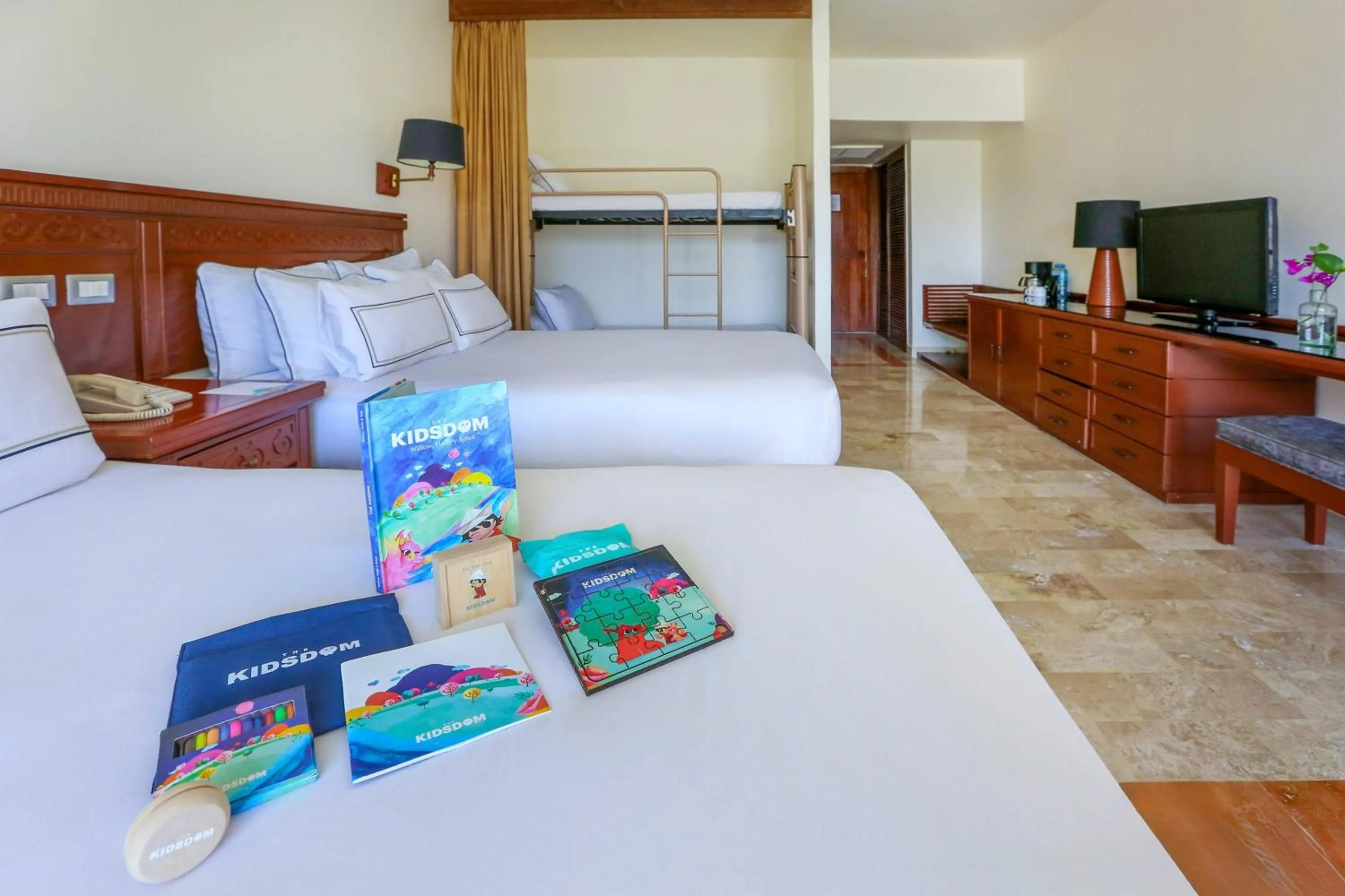 Bed in Meliá Puerto Vallarta