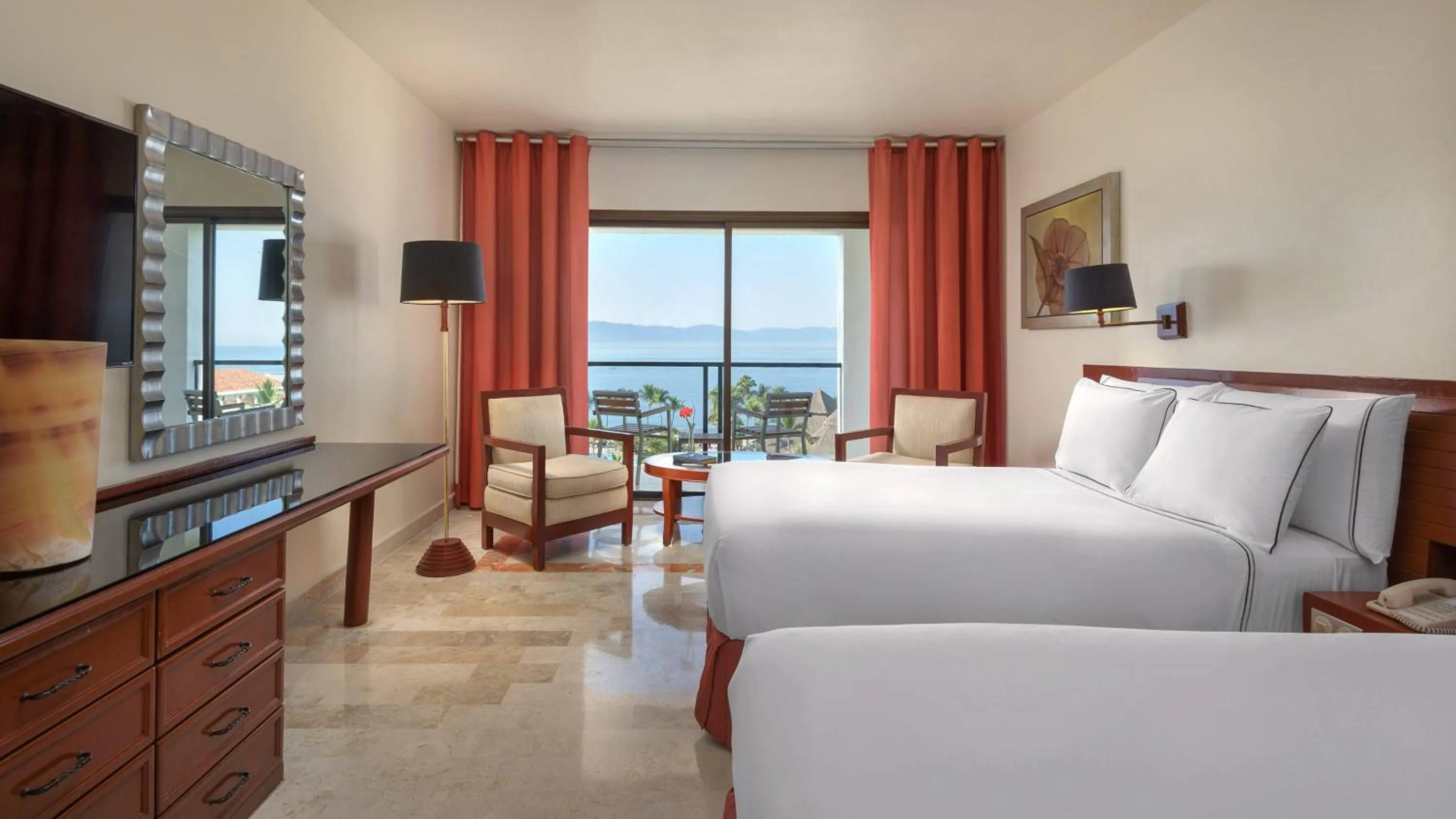 Bed in Meliá Puerto Vallarta