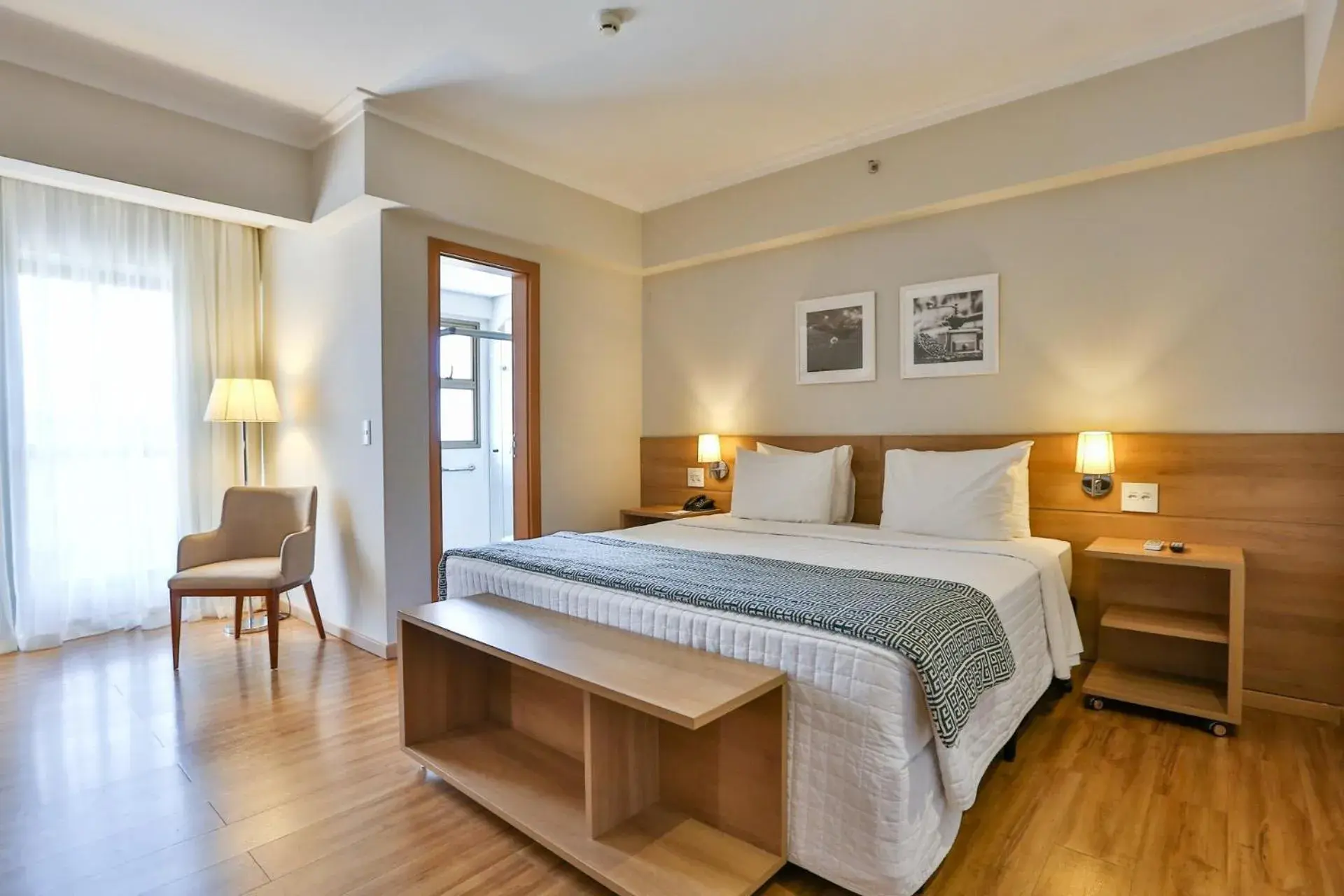 Deluxe King Double Room - single occupancy in Matiz Vilaboim Ribeirão Preto Deluxe King Double Room - single occupancy in Matiz Vilaboim Ribeirão Preto