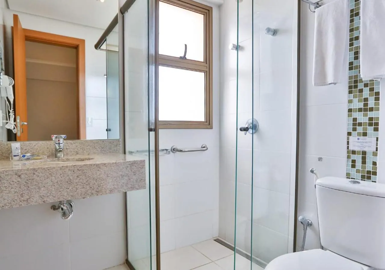 Bathroom in Matiz Vilaboim Ribeirão Preto