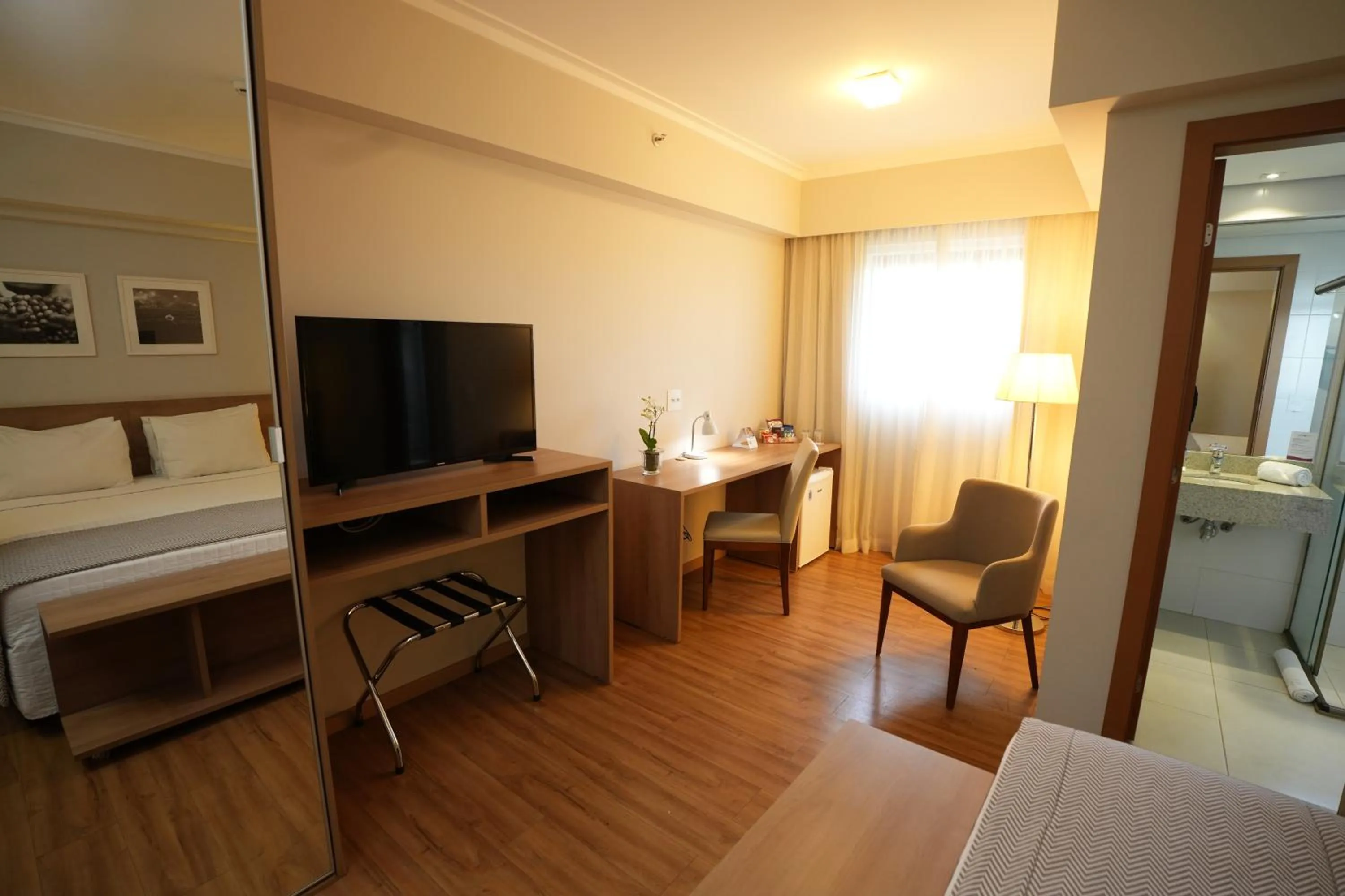 Bedroom, Bed in Matiz Vilaboim Ribeirão Preto