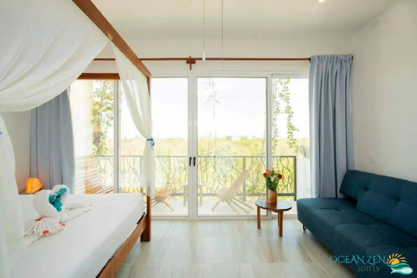 Bedroom, Bed in Ocean Zen Suites on 5th Avenue - Adults Only