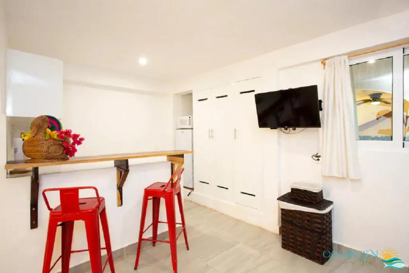 Kitchen or kitchenette in Ocean Zen Suites on 5th Avenue - Adults Only