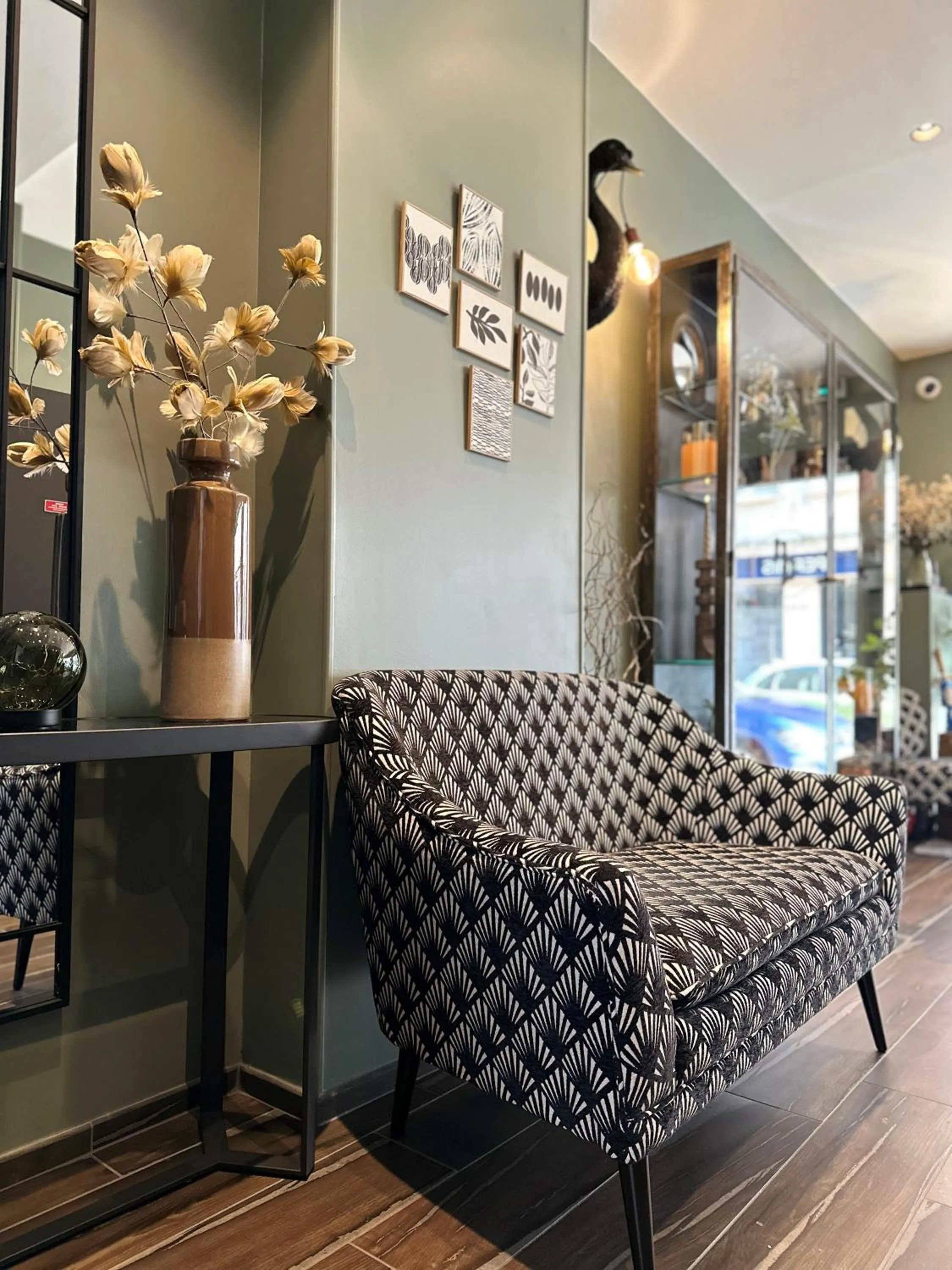 Lobby or reception in Hôtel Paulette Rouen Centre Cathédrale
