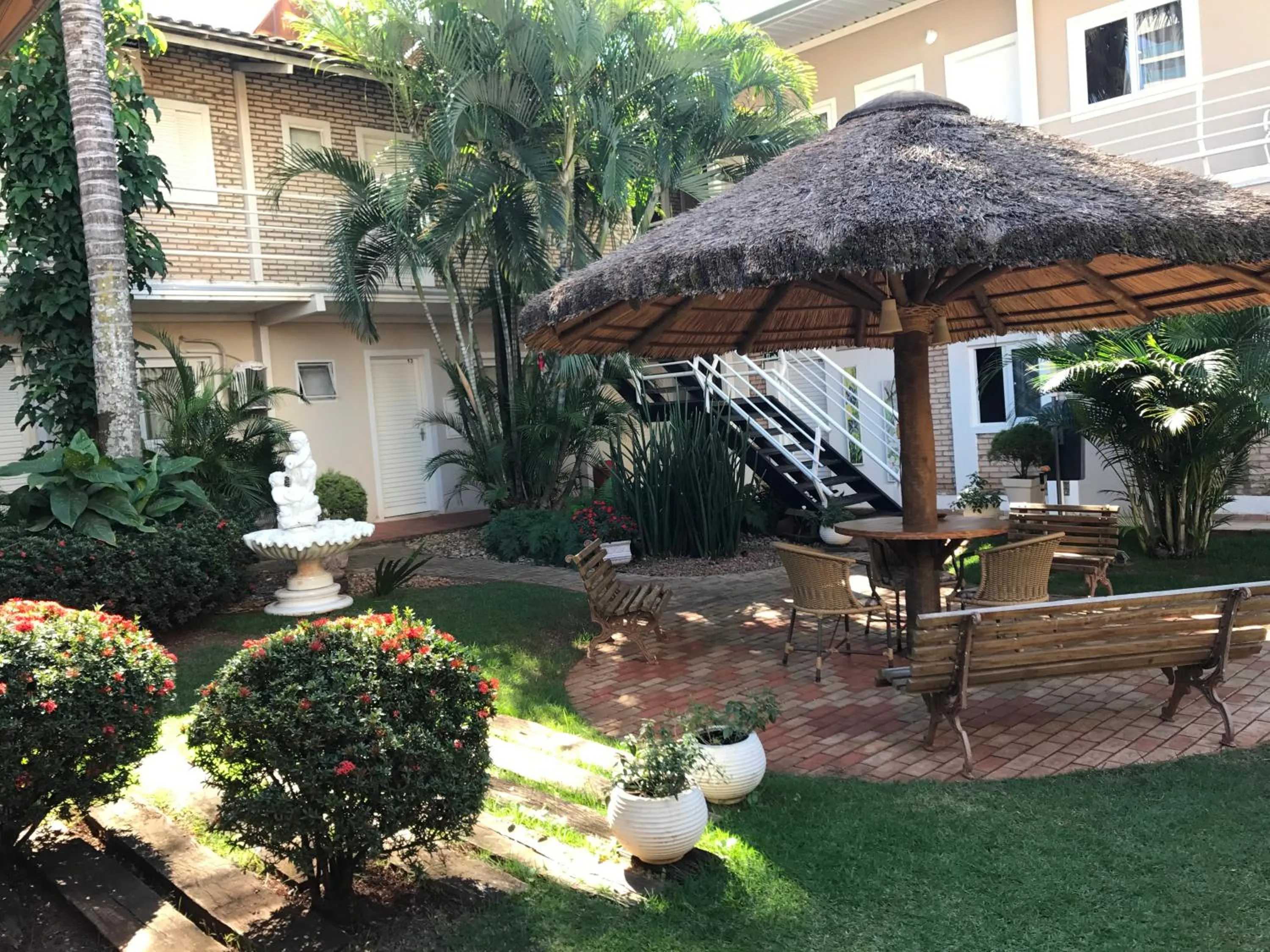 Garden in Hotel Pousada Mato Grosso