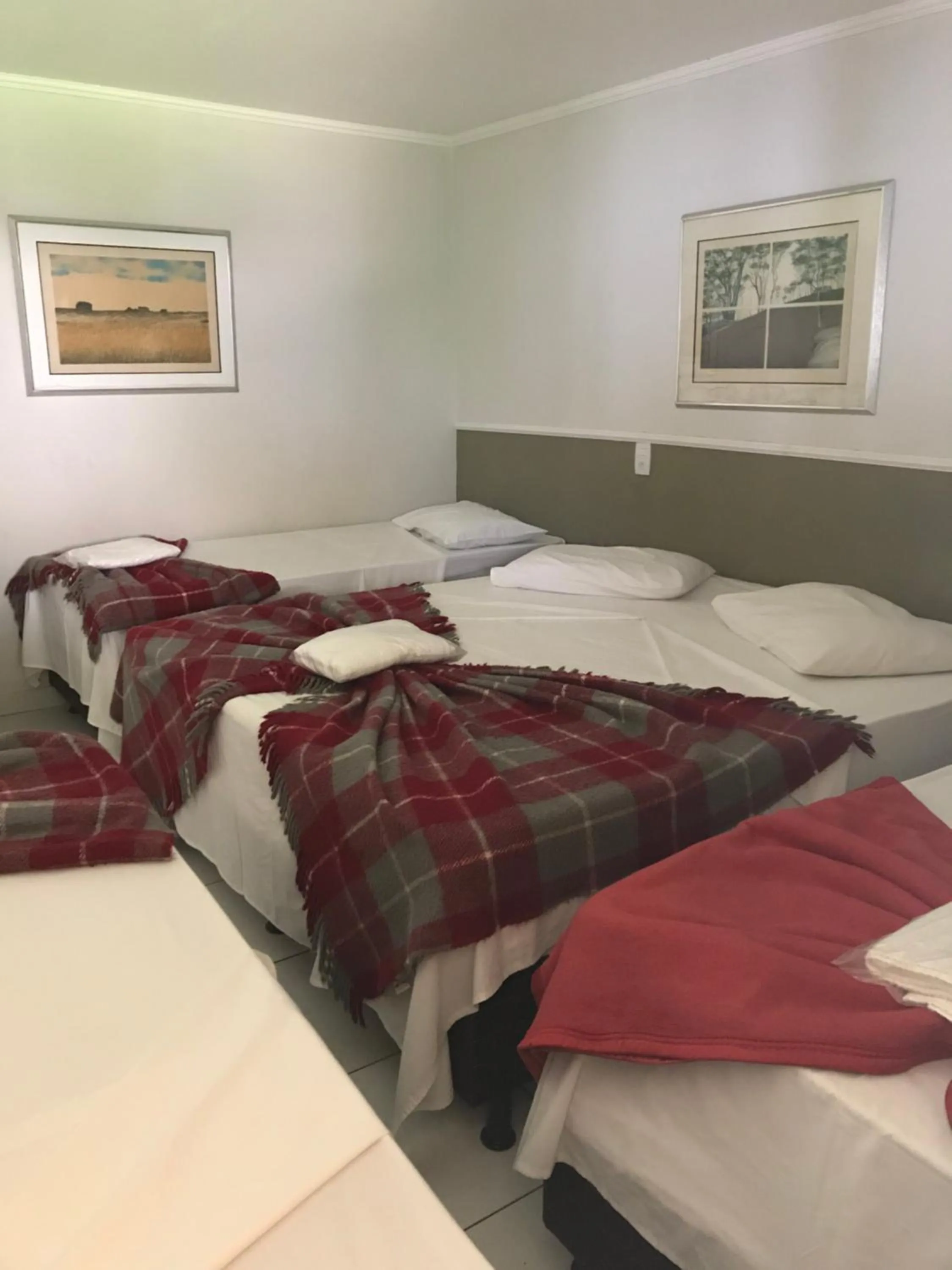 Bed in Hotel Pousada Mato Grosso