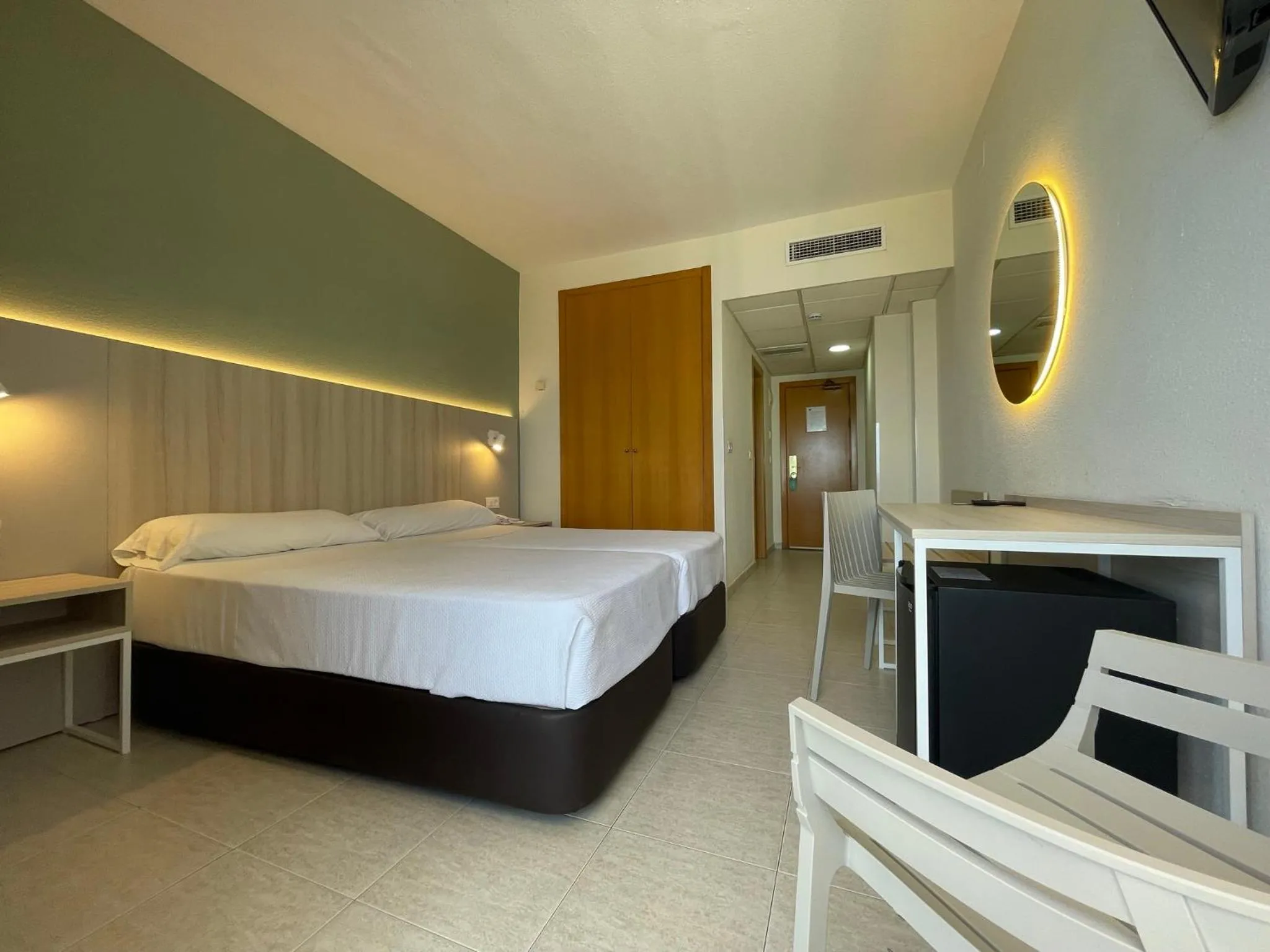 Bed in Hotel Marconi