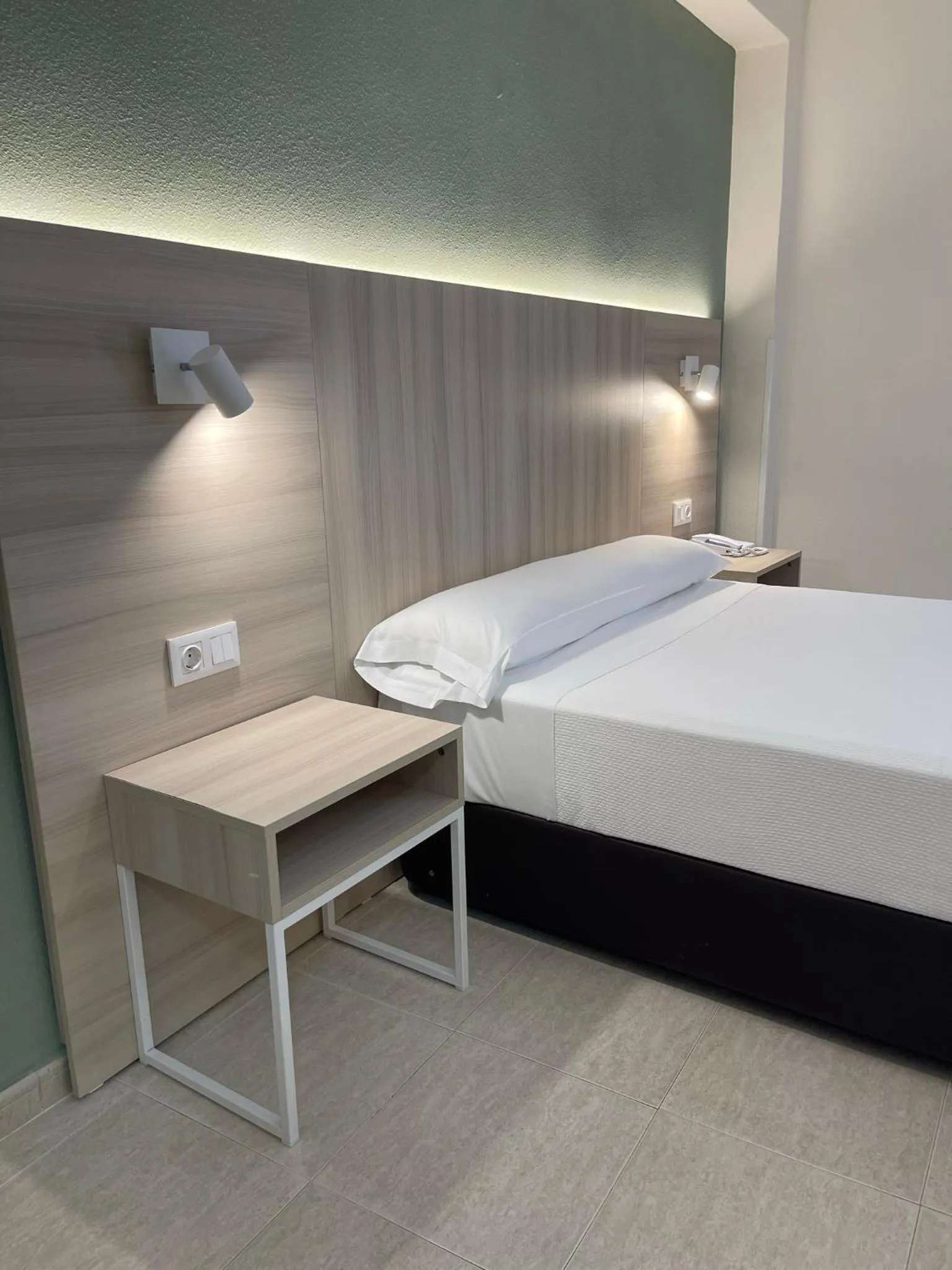 Bed in Hotel Marconi