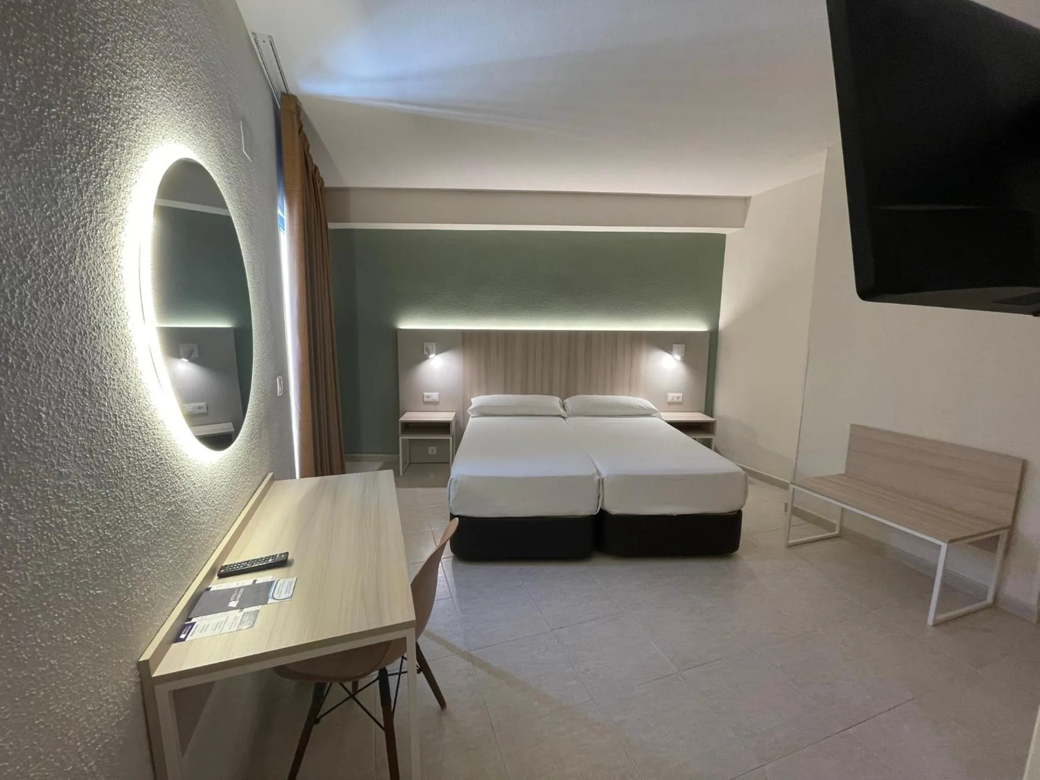 Bed in Hotel Marconi