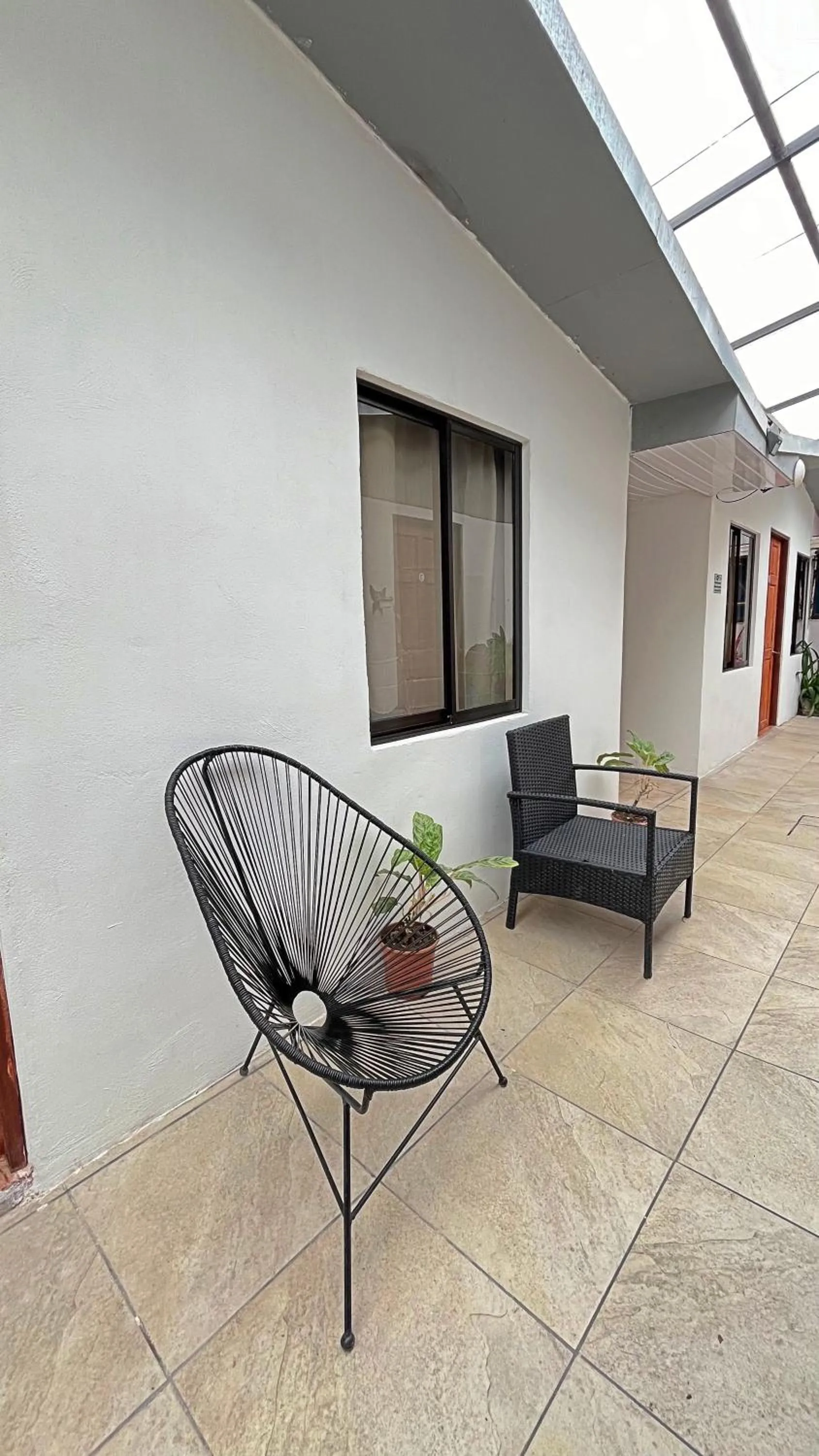 Seating area in Casa Jungle Monteverde B&B