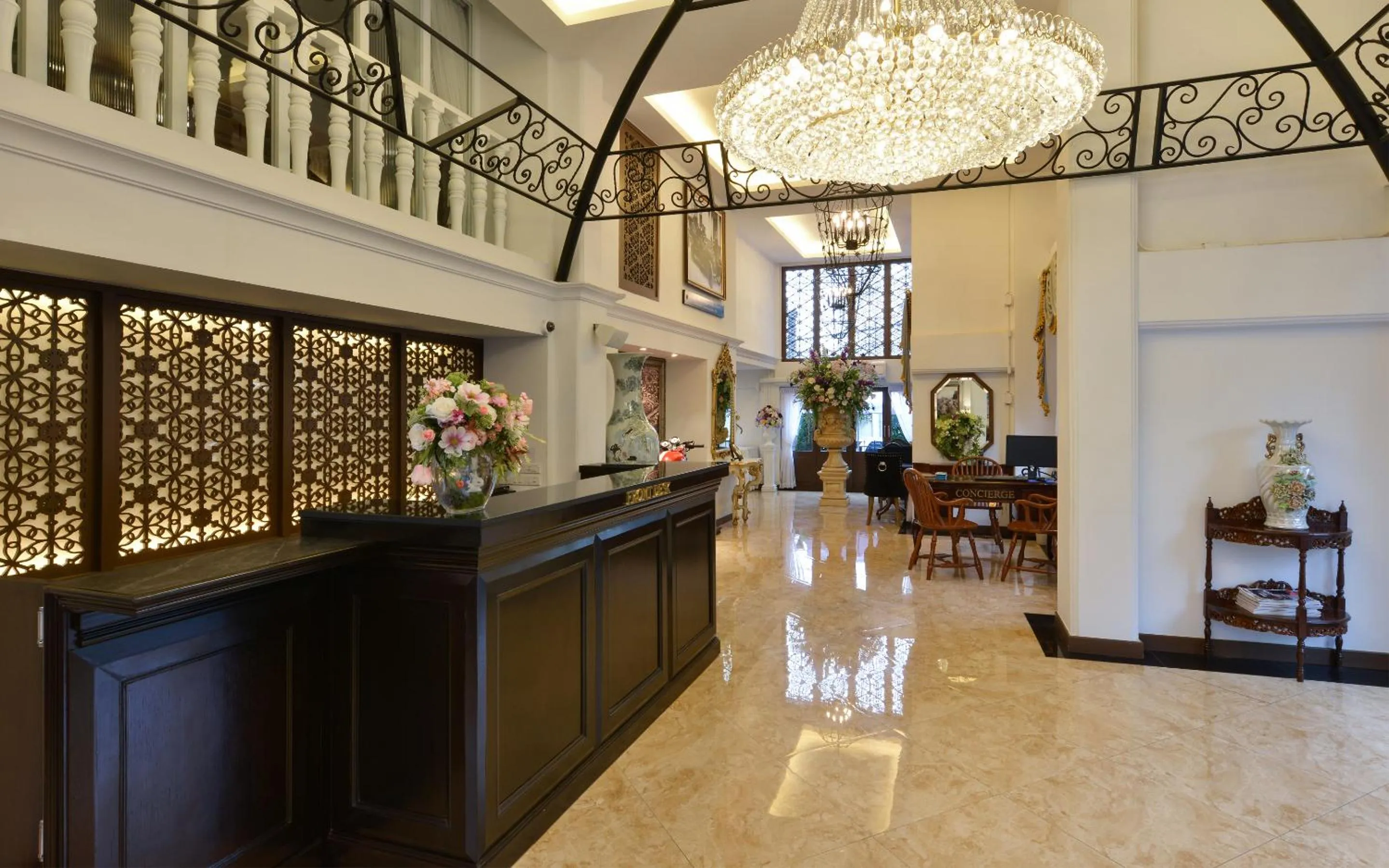 Lobby or reception in Siam Champs Elyseesi Unique Hotel