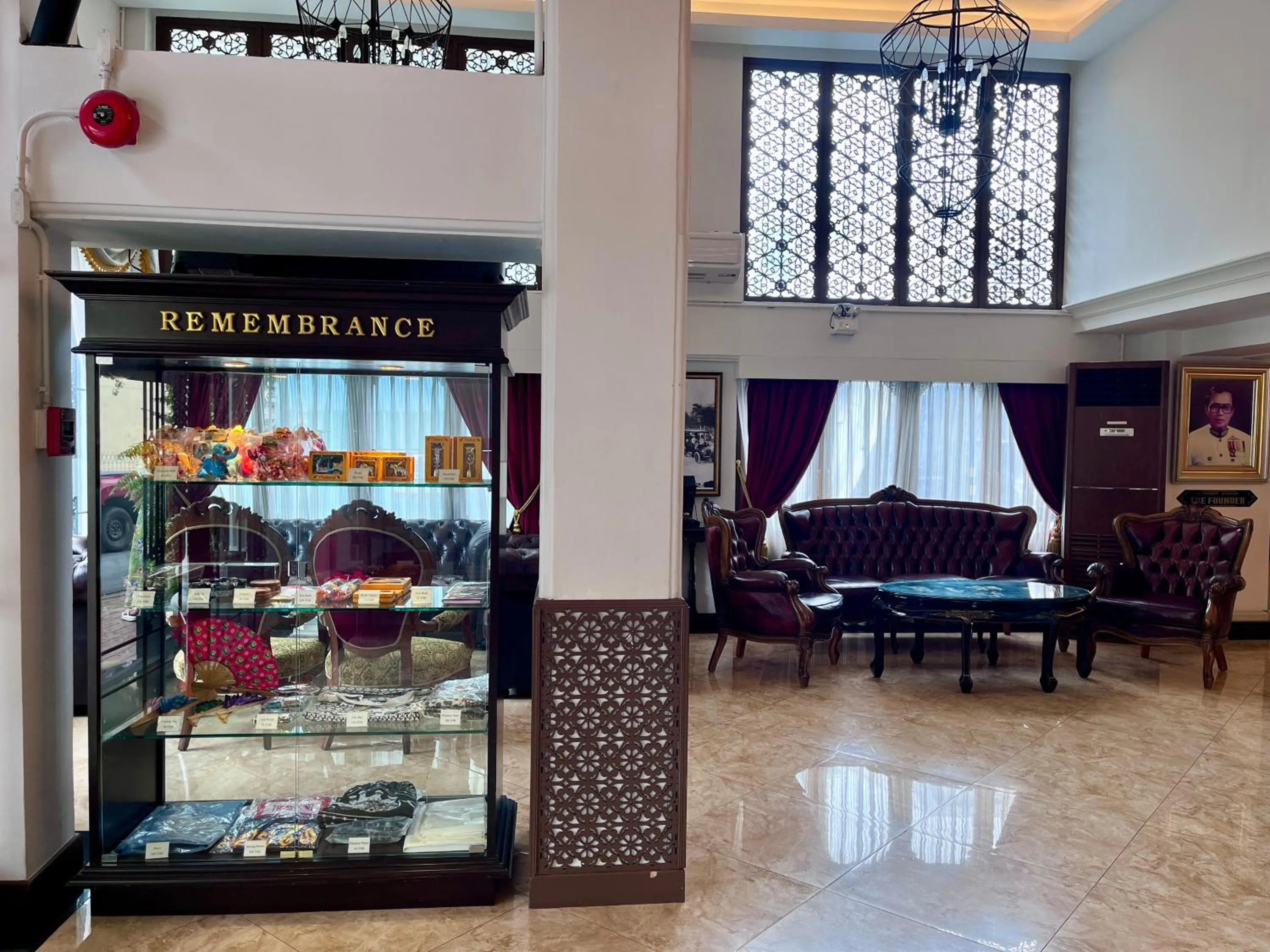 Seating area in Siam Champs Elyseesi Unique Hotel