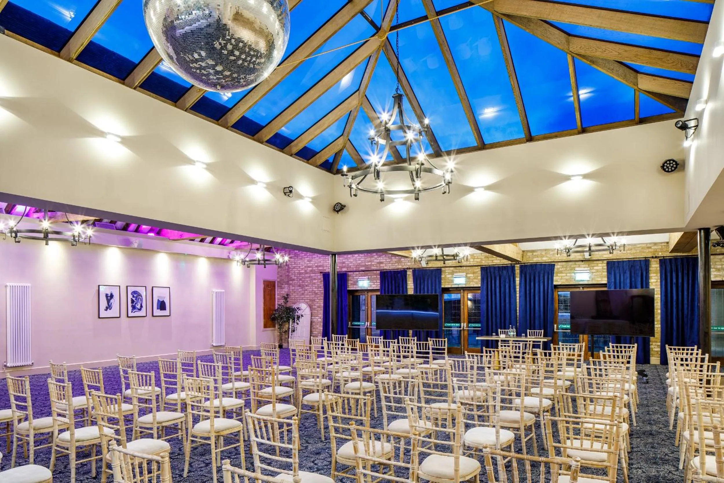 Meeting/conference room in voco Lythe Hill Hotel & Spa by IHG