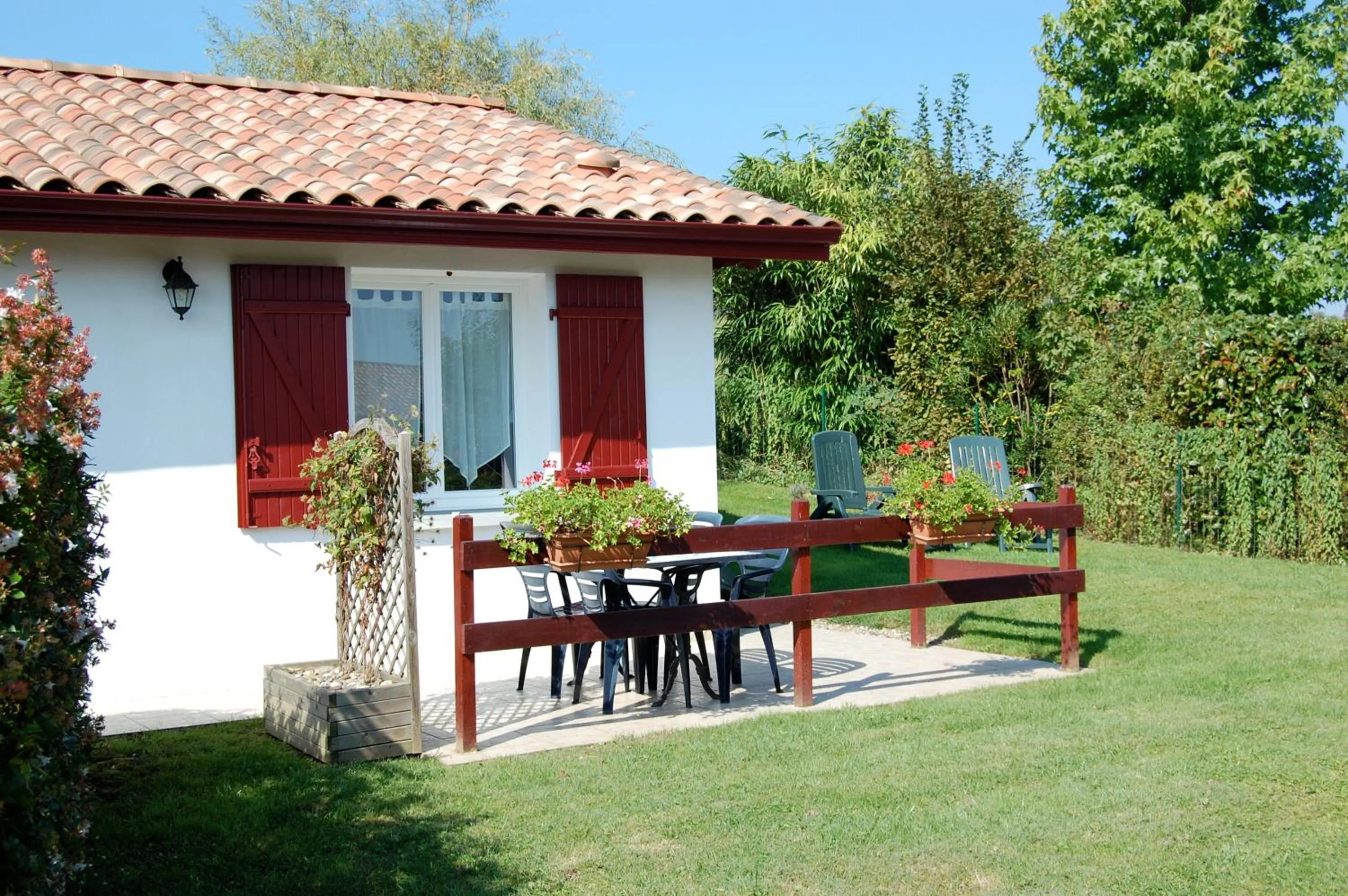 Patio in Appartement Gerezitenia