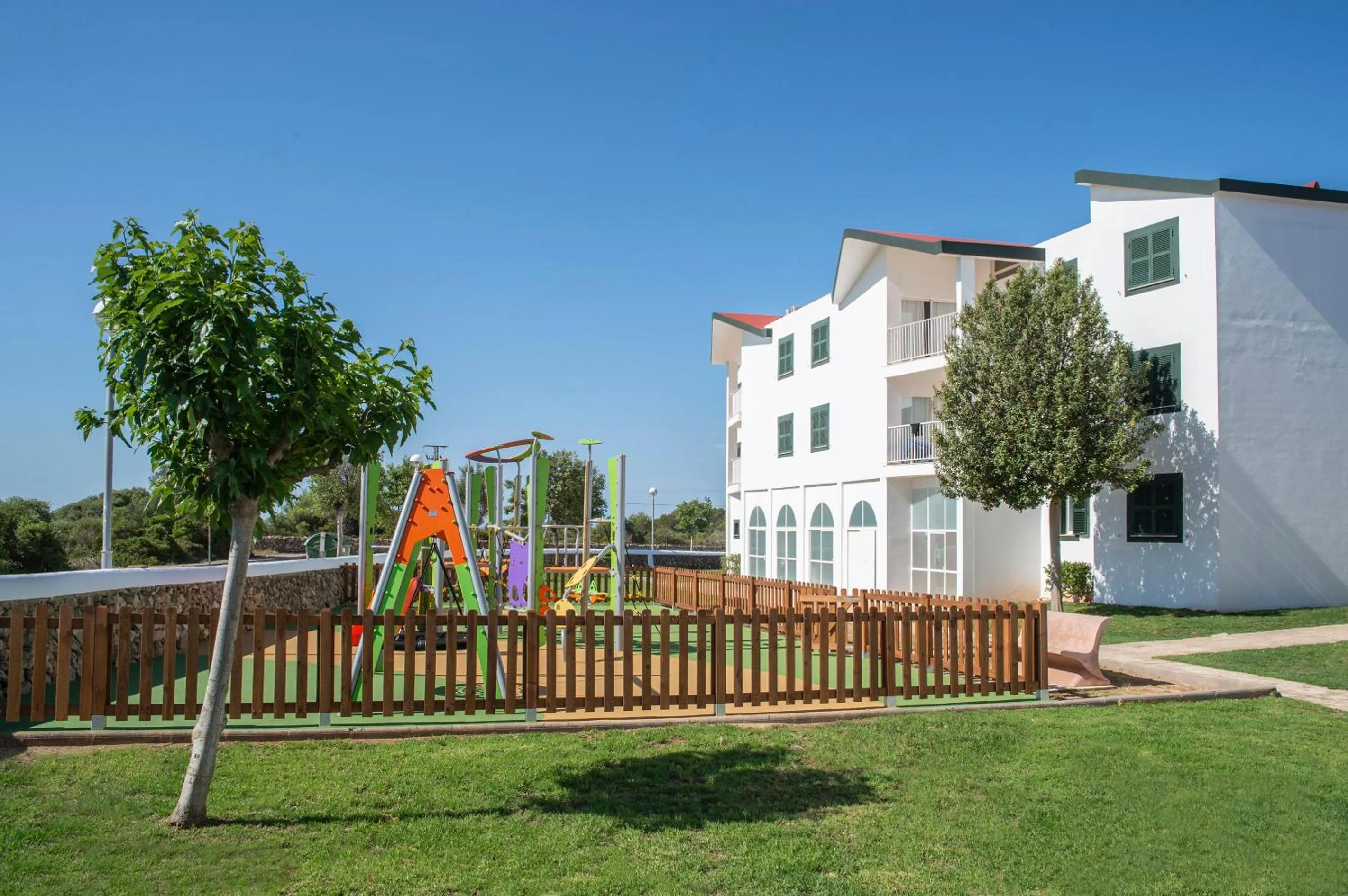 Children play ground in Pierre & Vacances Menorca Cala Blanes